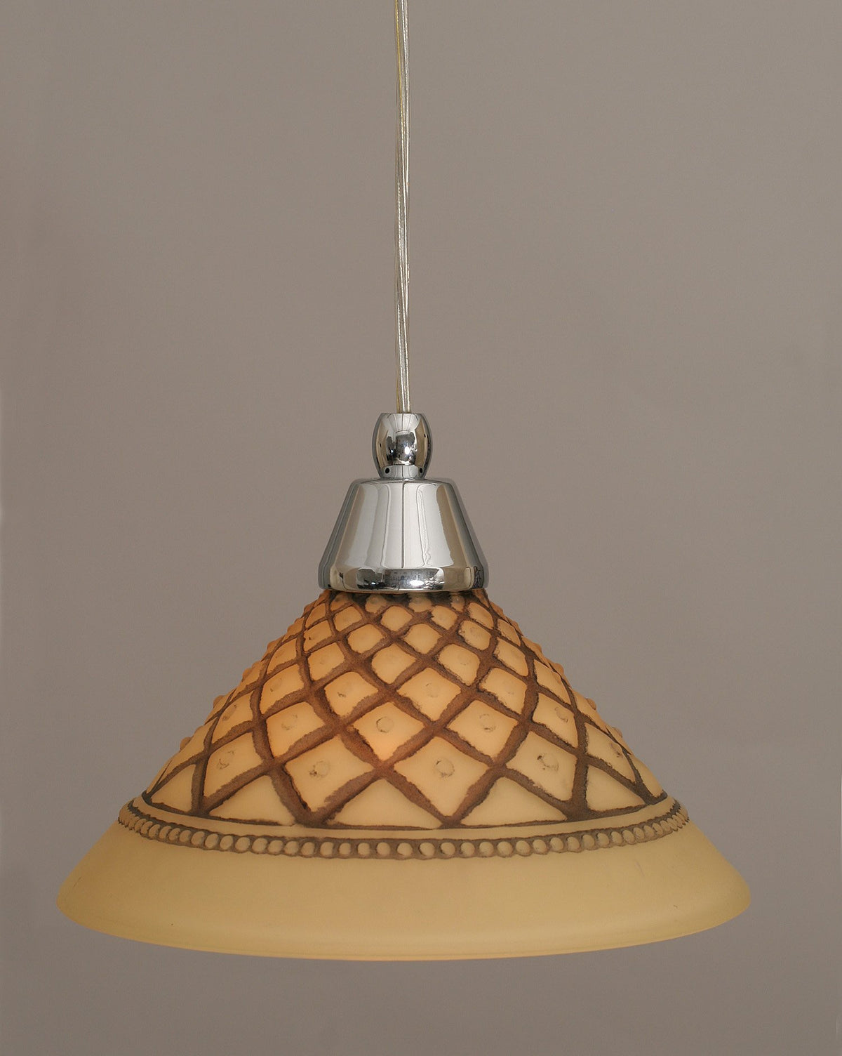 Toltec Lighting 1 Light Mini Pendant In Chrome (22-Ch-7183)