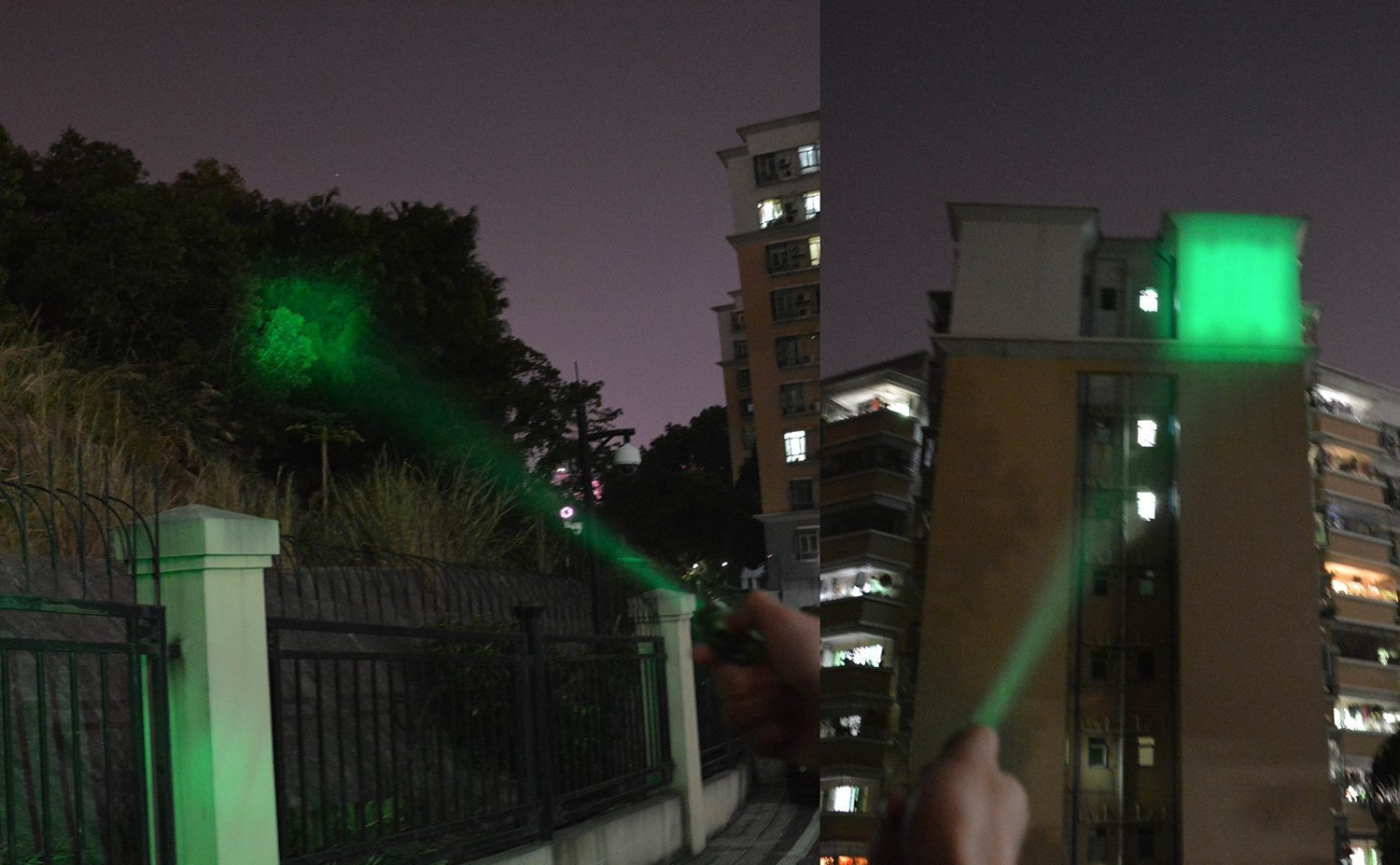 WAYLLSHINE Green LED Flashlight, Mini Hunting Light, 1 Mode, Aluminum, Model WLS-SK68-GREEN-1M