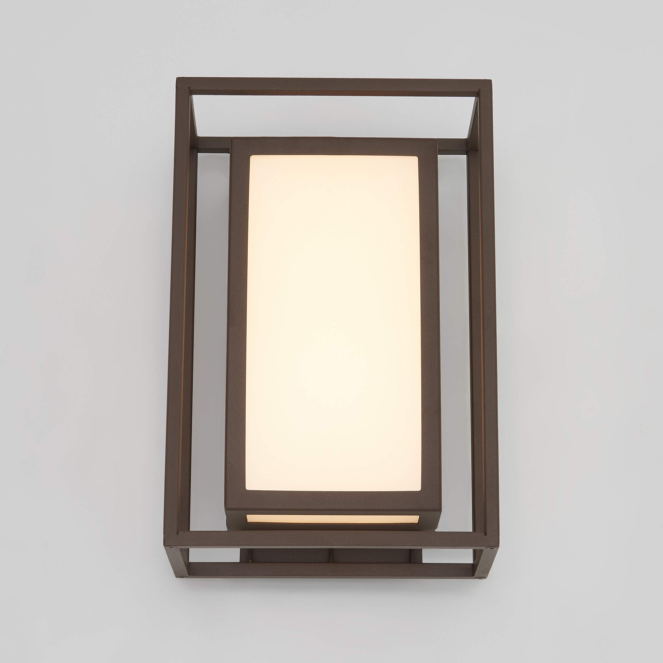 Artika Ghost 12W Led Wall Light - Bronze, 450 Lumens, Indoor/Outdoor, Aluminum, No Bulb Required
