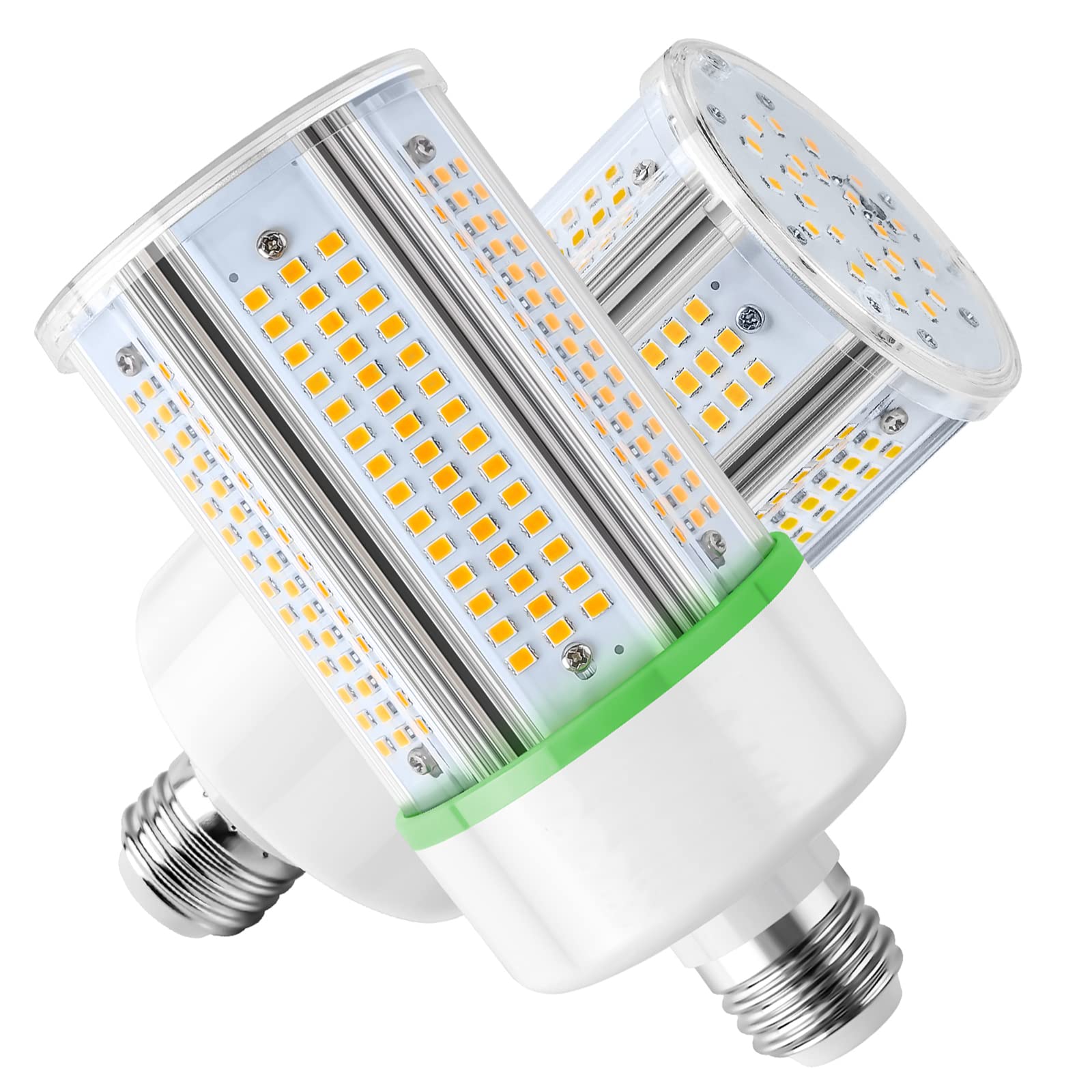 2-Pack 50W Led Corn Light Bulb,E26 Led Bulbs 5000K,Replacement Hid Hps Cfl Mh Lamp For Indoor Outdoor Ceiling Fan Garage Yard Po