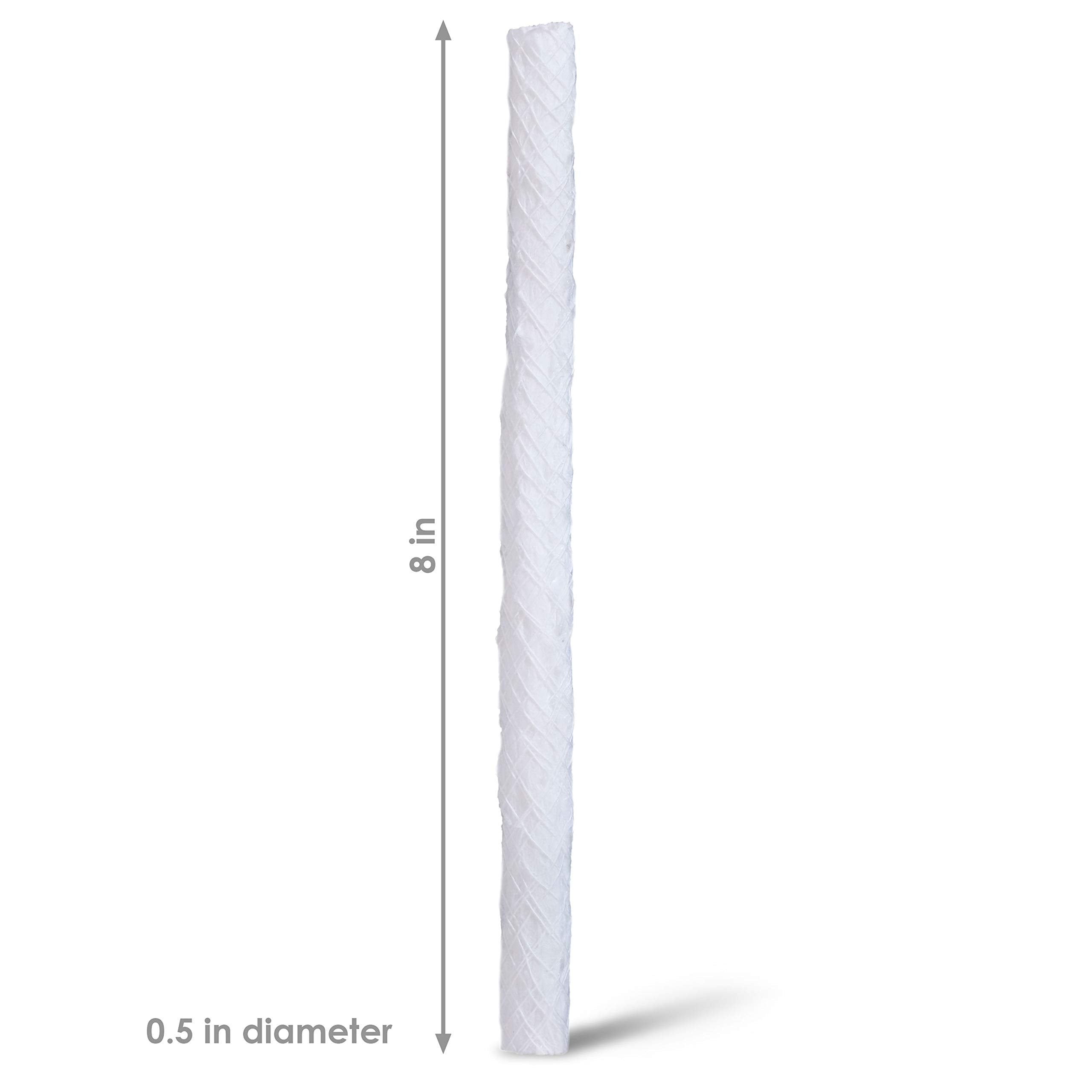 Sunnydaze Replacement Fiberglass Wicks For Outdoor Tiki Torches And Lamps, Set Of 8