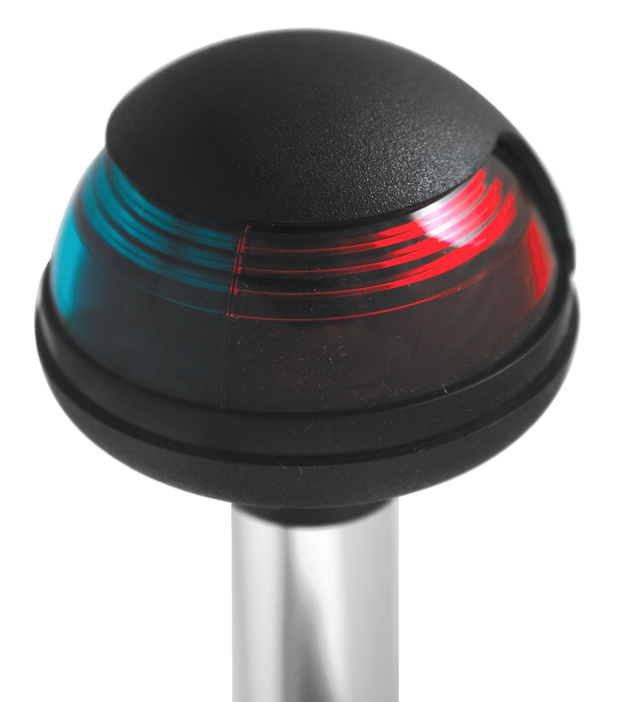 attwood 3000.6509 Corporation 5091-14-7 Bi-Color Stowaway Plug-In Pole Light, Silver, One size