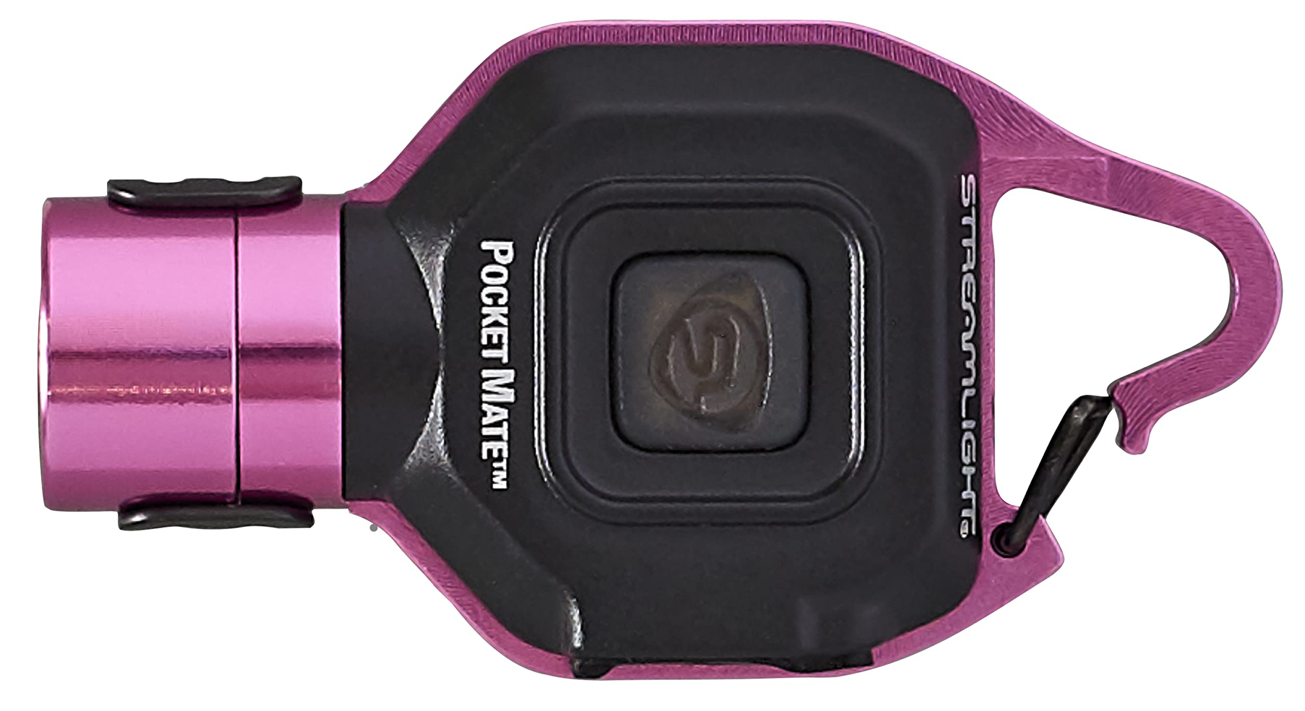 Streamlight 73303 Pocket Mate 325-Lumen Pocket Keychain/Clip-On Usb Rechargeable Flashlight, Pink