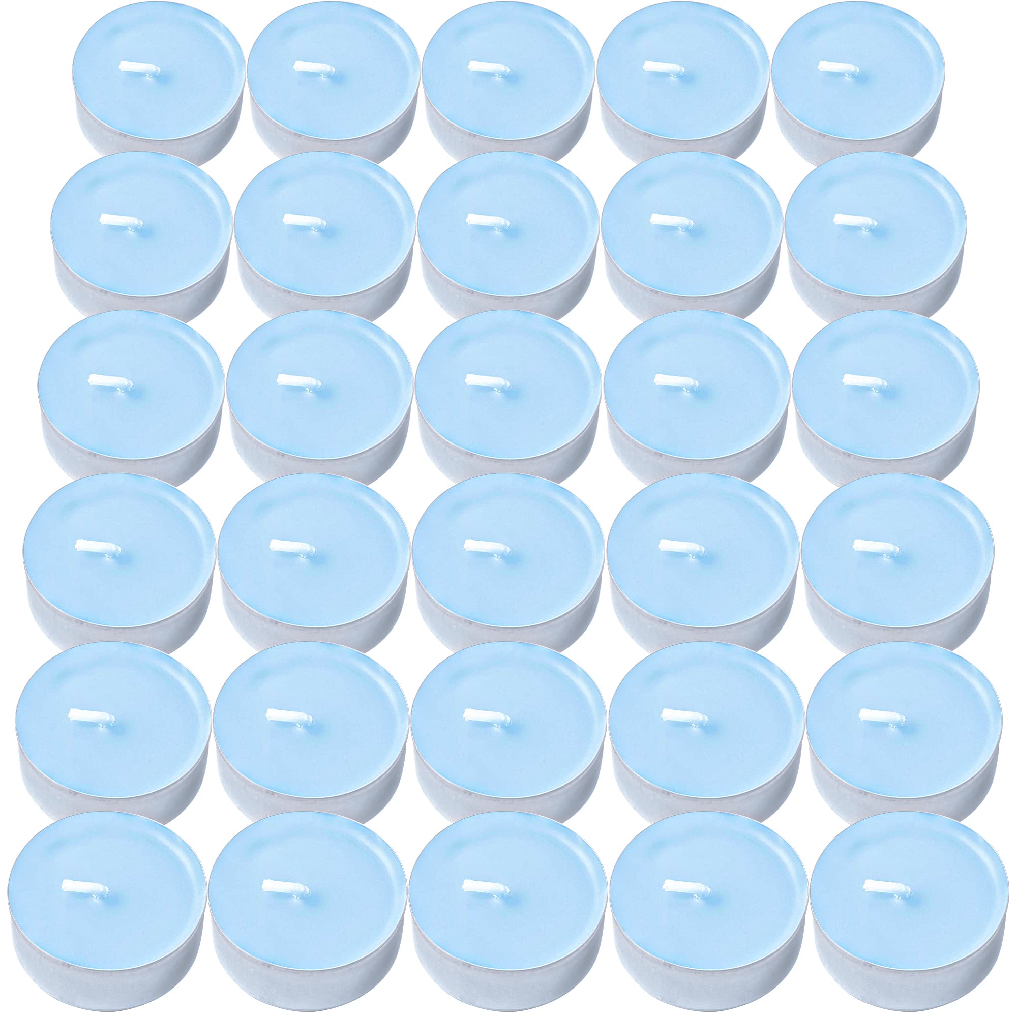 DecorRack 30 Tealight Candles, Linen Scented, Pleasant Fragrance Candle, Aromatherapy, Scented Home Decor, Votive Long Lasting C