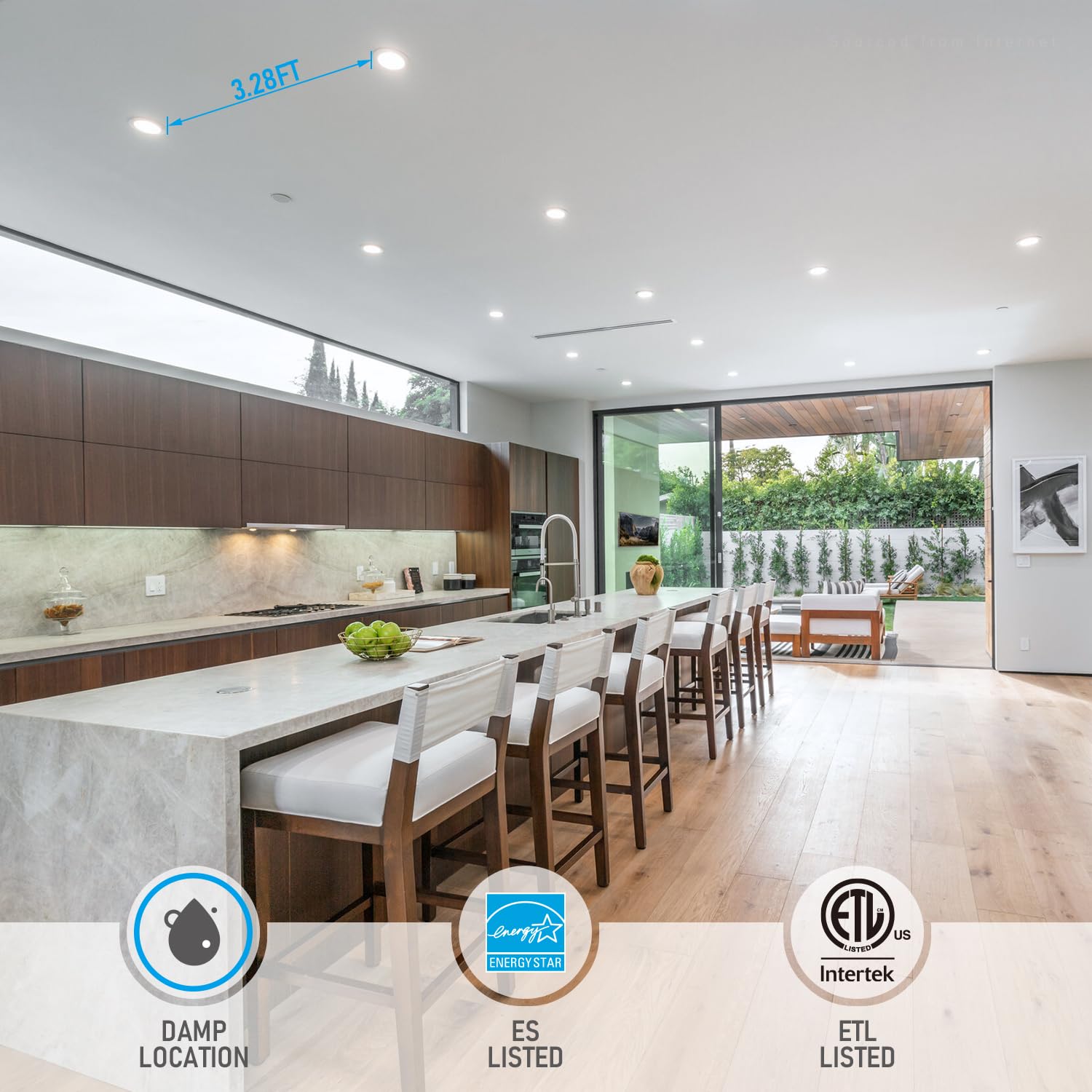 Torchstar 12-Pack Essential Series 4 Inch Ultra-Thin Led Recessed Lighting With J-Box, 5000K Daylight, 10W Dimmable 700Lm Bright