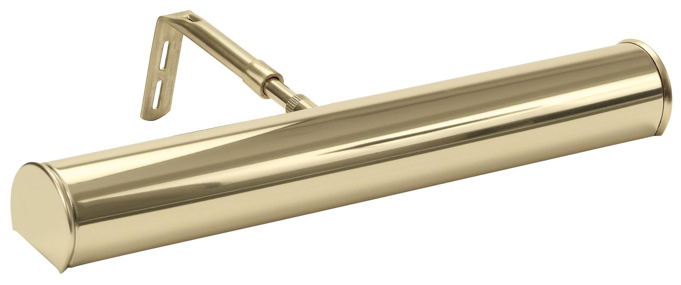 House of Troy Advent Picture Light, 14in Polished Brass, Metal, Model A14-61