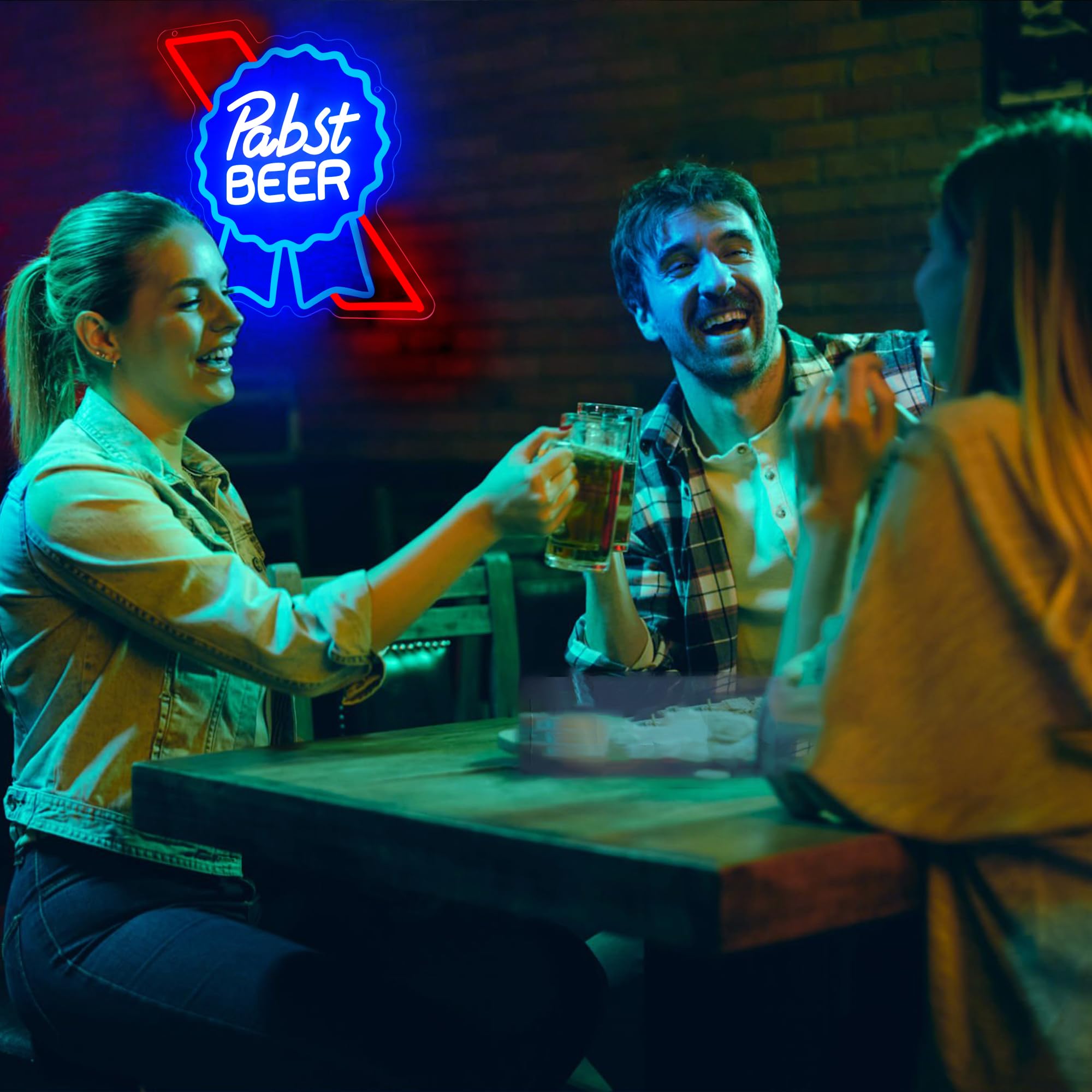 malt-inspired Neon Sign For Wall Decor Bar Neon Light malt-inspired Led Sign For Man Cave Garage Pub Bar Party Game Room Hotel Bedroom Birthday Gifts Usb Powered Size13.1 * 13.1Inch(Zkxd385)