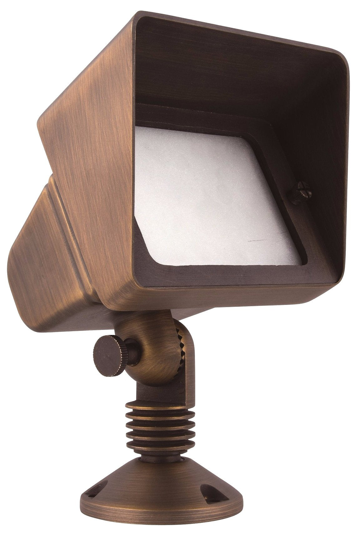 Elegant Elitco C048 Antique Brass Landscape Spotlights, 35W Halogen, Includes Stake