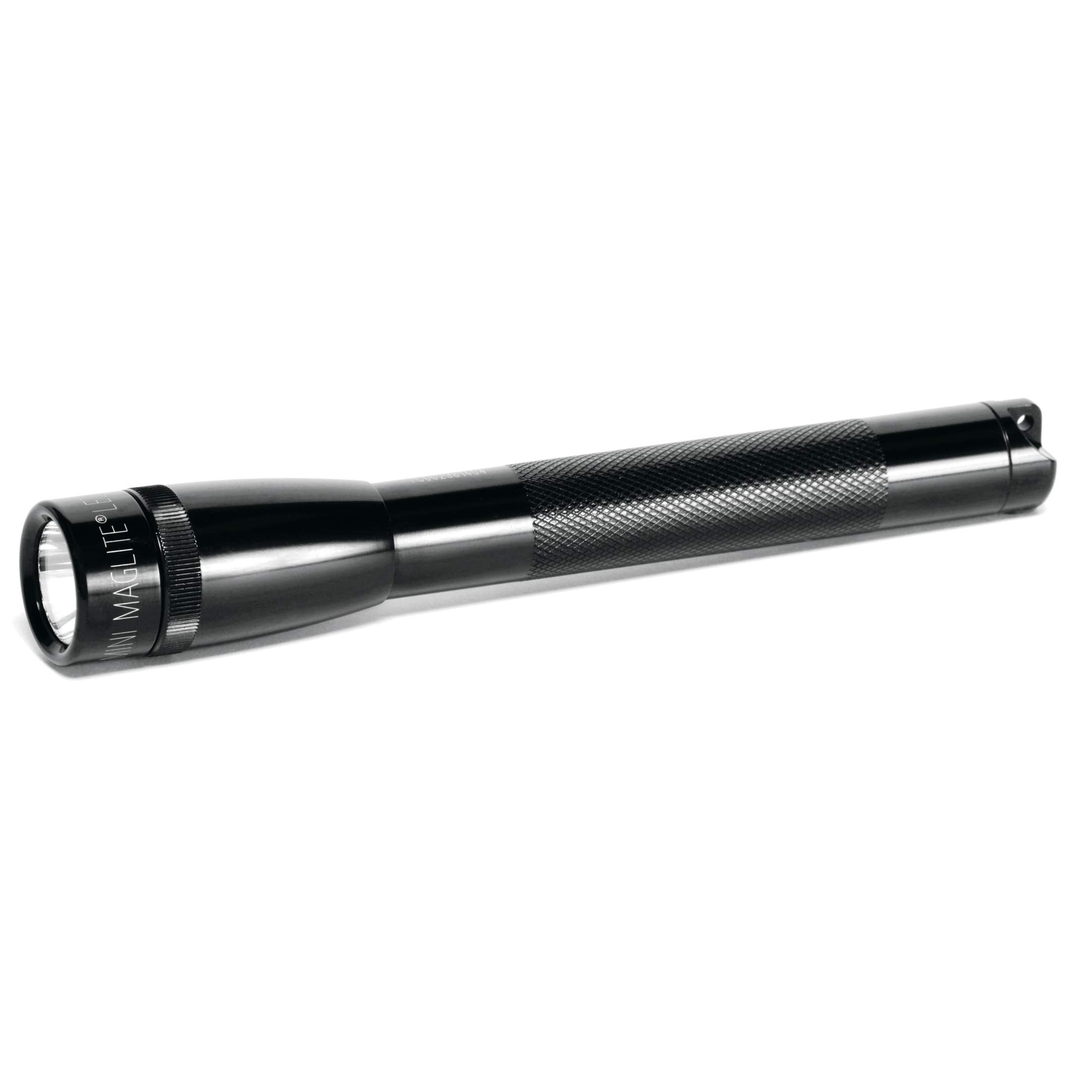 MagLite Mini LED Flashlight SP2P01C, Black, Aluminum, One Size