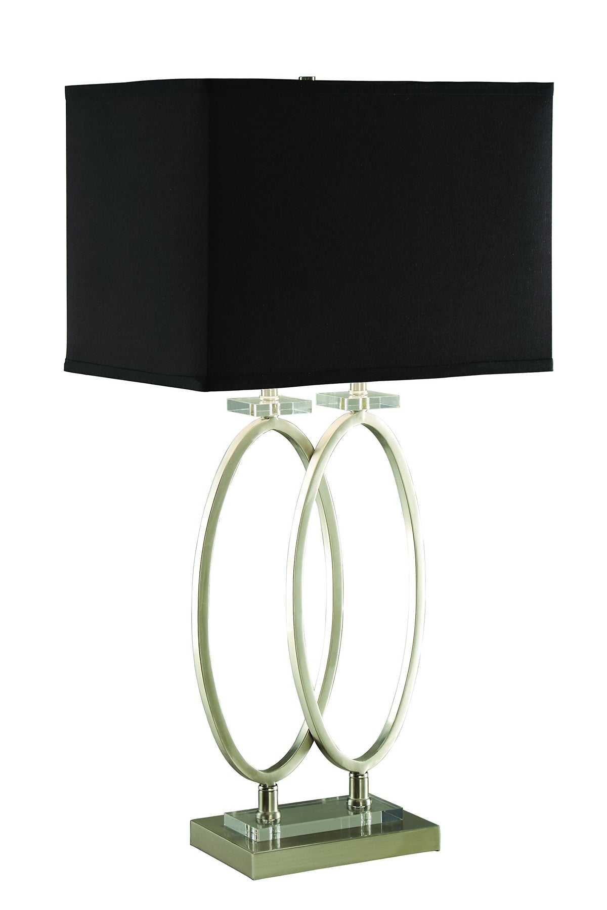 Coaster Home Furnishings 901662 Table Lamp, Brushed Nickel