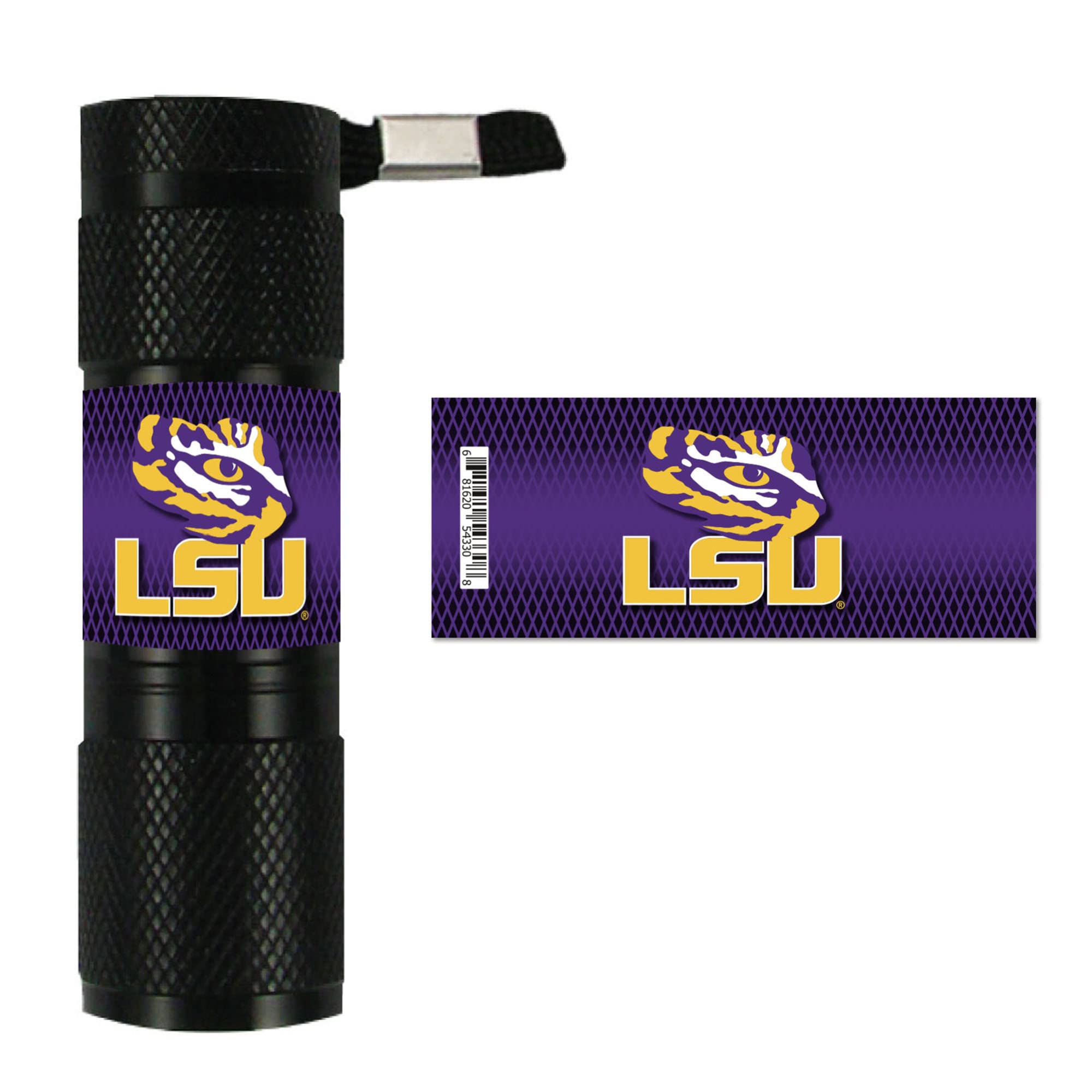 FANMATS 62375 Louisiana State University LED Pocket Flashlight - 3.5in. X 1in.