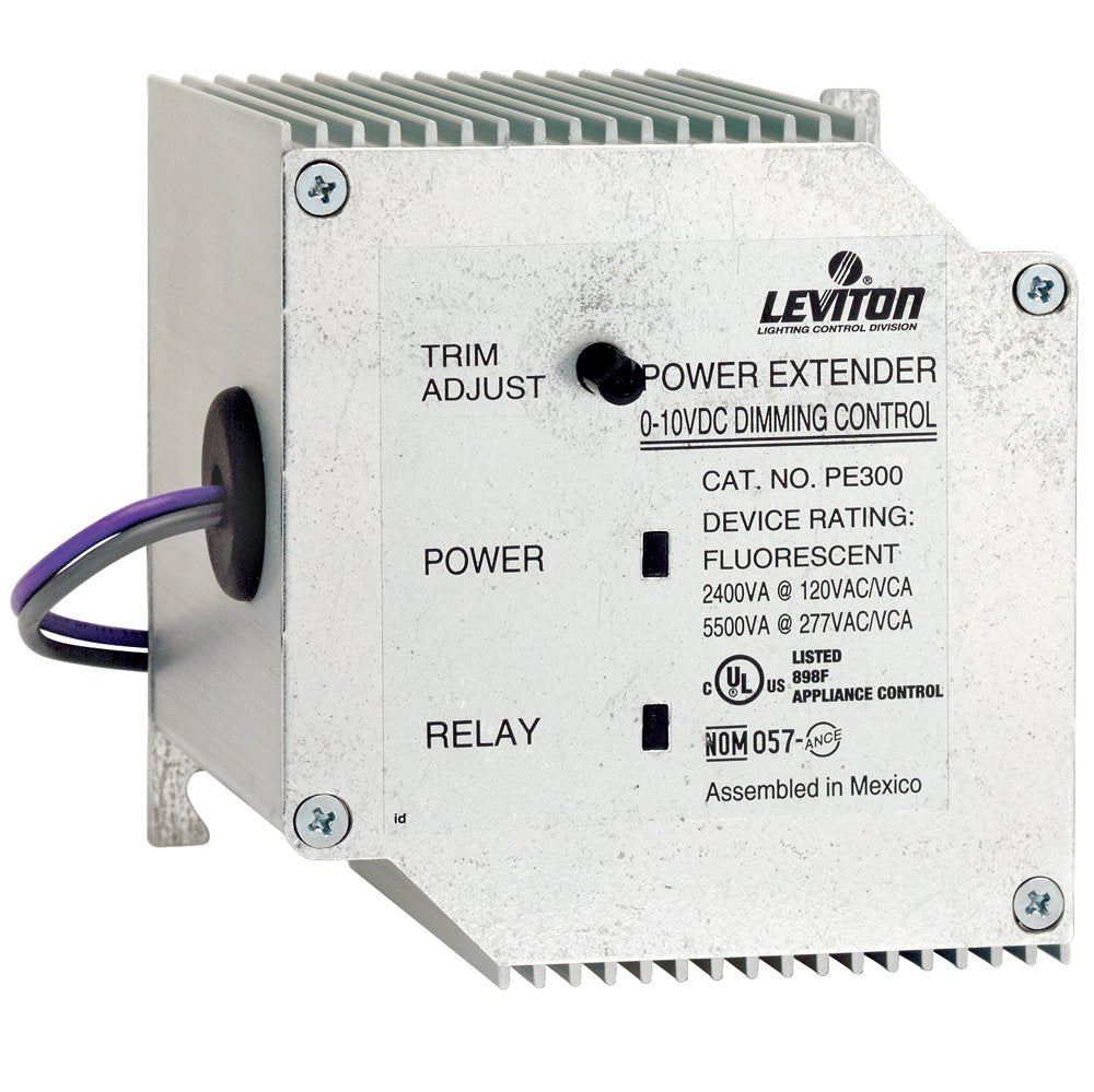 Leviton Power Extender, 0-10VDC Ballast Only, PE300-D0W