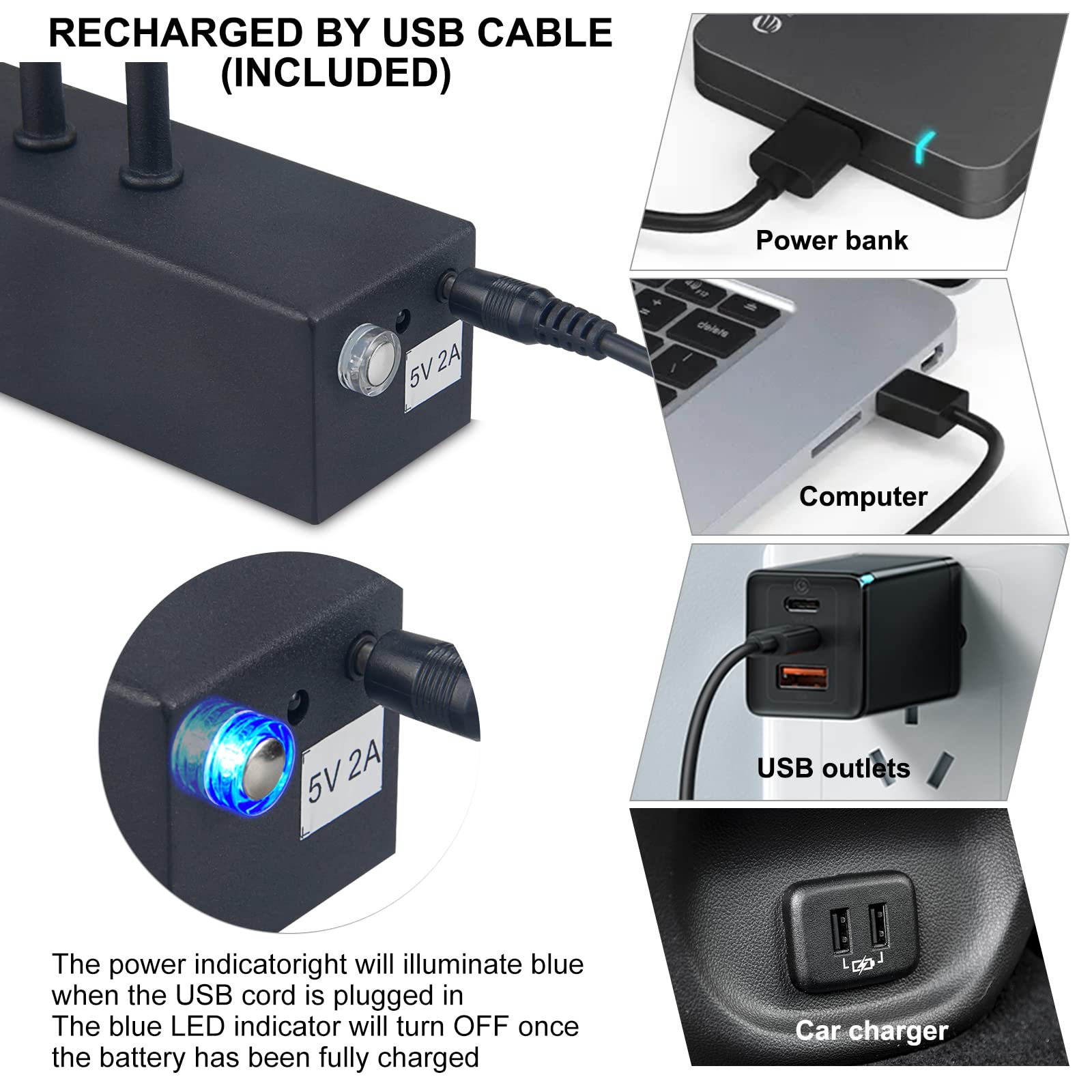 FUNCHDAY Picture Light, Remote Control Art Light with Brightness Dimmable, Timer Preset Picture Lights for Paintings,16 Full Met