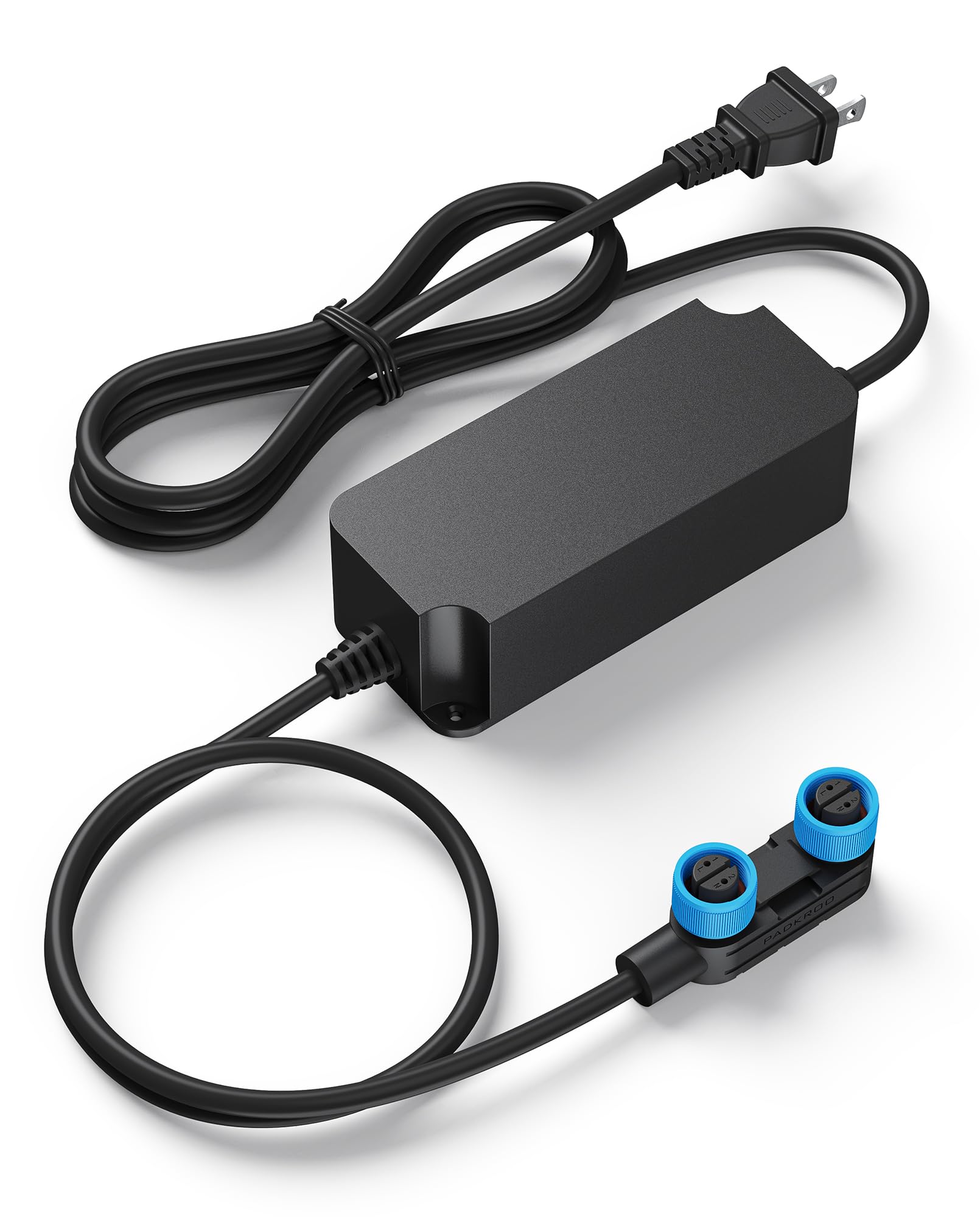 PowerGpt Weatherproof Power Supply for Philips Hue Outdoor Low Voltage Lights, 60W/24V 2-in-1 Power Adapter Replacement for Lily