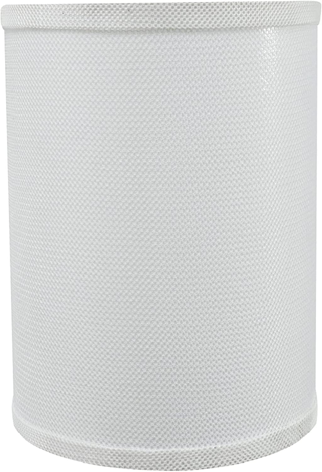 Aspen Creative Drum Lamp Shade 8inx8inx11in White Network Model 31279A