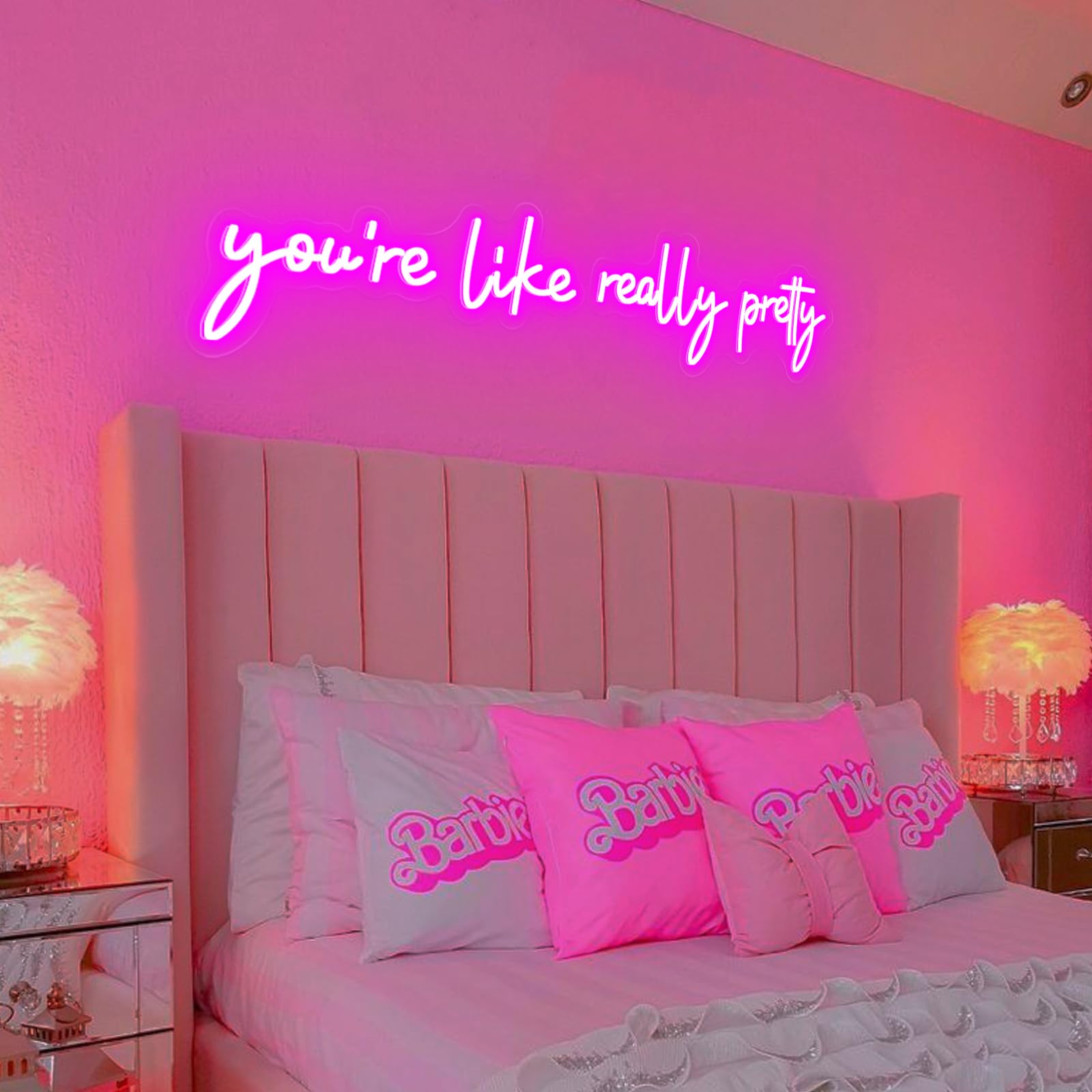 Raipile LED Neon Sign - 32x7 Inch Wall Art, Large Size, inYoure Like Really Prettyin Model FBA-Youre Like Really Pretty