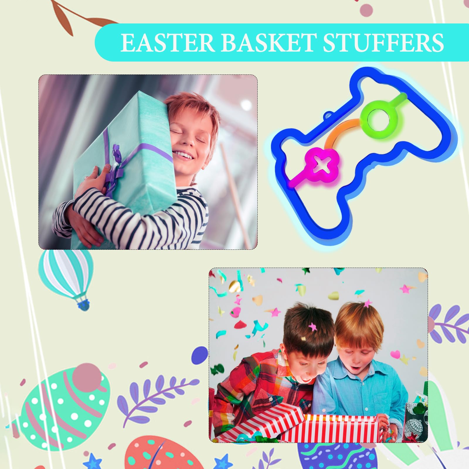 Narasios Easter basket stuffer for teen Gifts for Boys Teen Kid Gaming Accessories Neon Sign for Wall Desk Decor Game Room Bedro