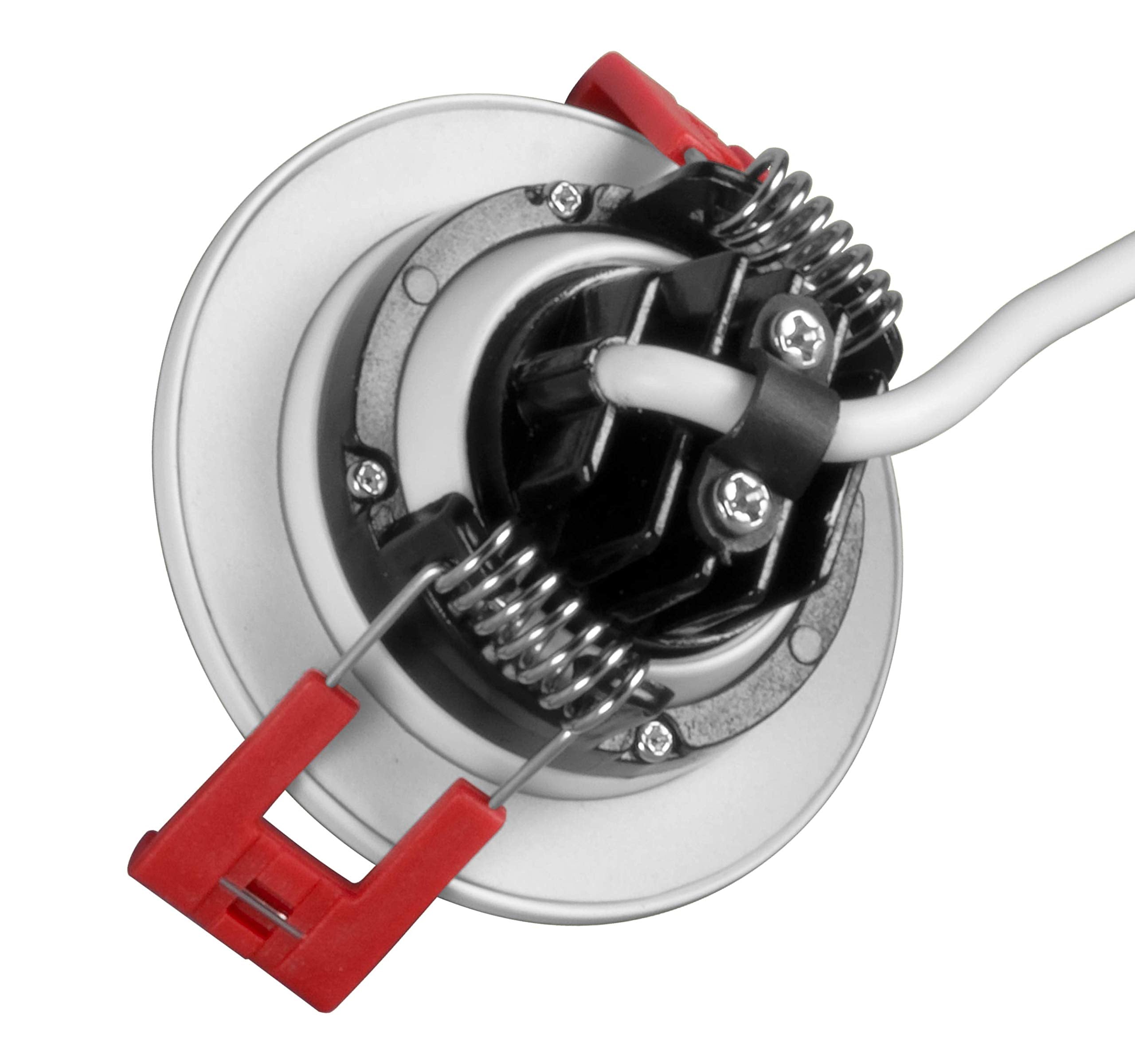 Nicor Lighting 2 Inch Led Gimbal Recessed Downlight In White, 2700K (Dgd211202Krdwh)
