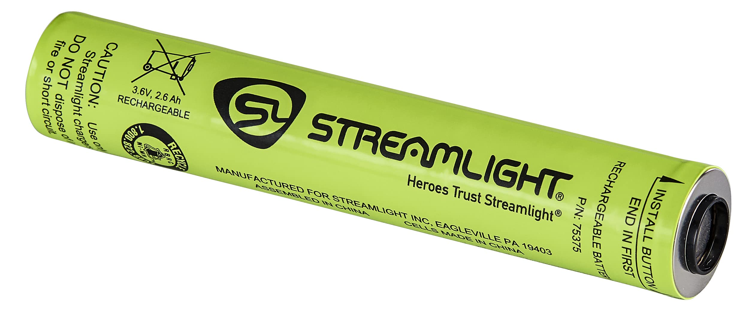 Streamlight 75811 Stinger Ds Led Flashlight With Ac Steady Charger, Black - 425 Lumens