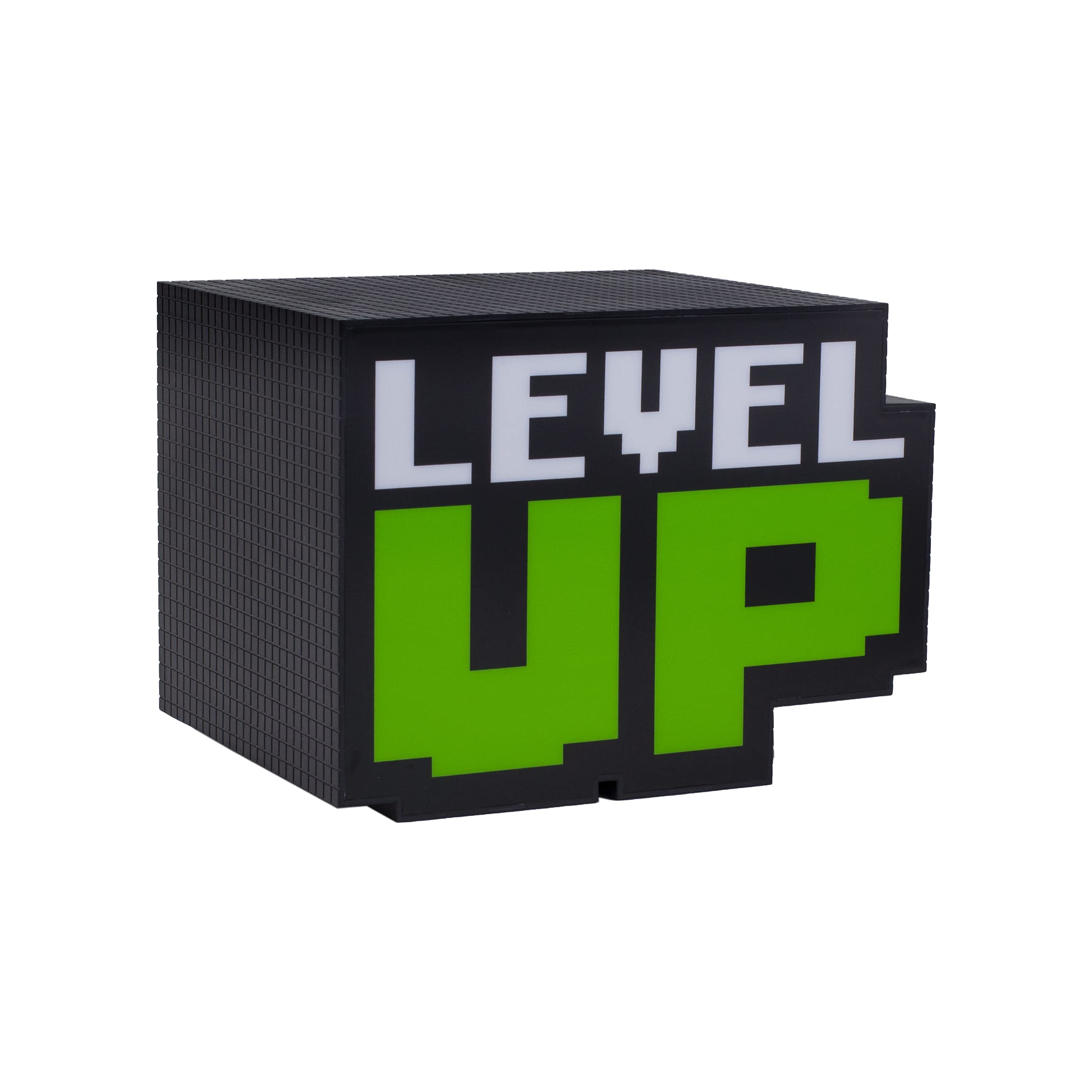 Paladone Level Up PP8588 Battery Operated Retro Sound Gaming Level Light, Multi-Colour