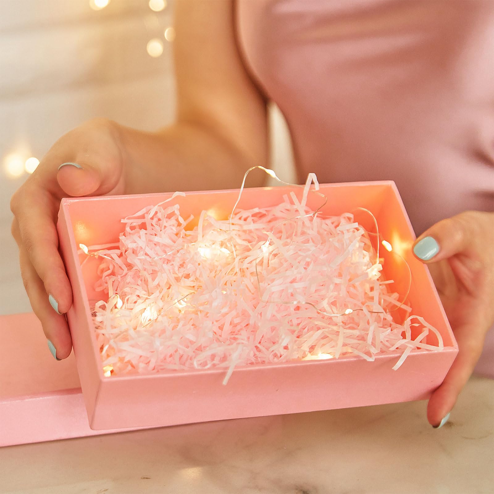 Etinga 6 Pack 7Ft 20 Led Battery Operated Fairy Lights, Warm White Mini String Lights With Silver Wire, Twinkle & Firefly Lights For Mason Jars, Wedding, Party, Christmas Decoration, Centerpieces