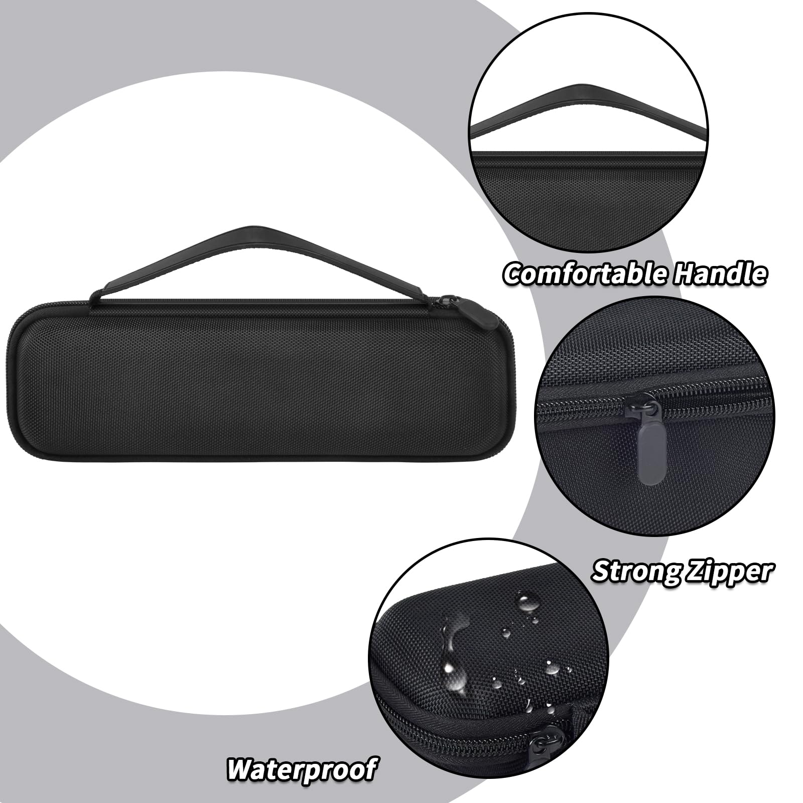 Boobowl Camping Lantern Bag - Telescopic & Collapsible Night Mobile Lighting, Black, Model R9-3J7L-001