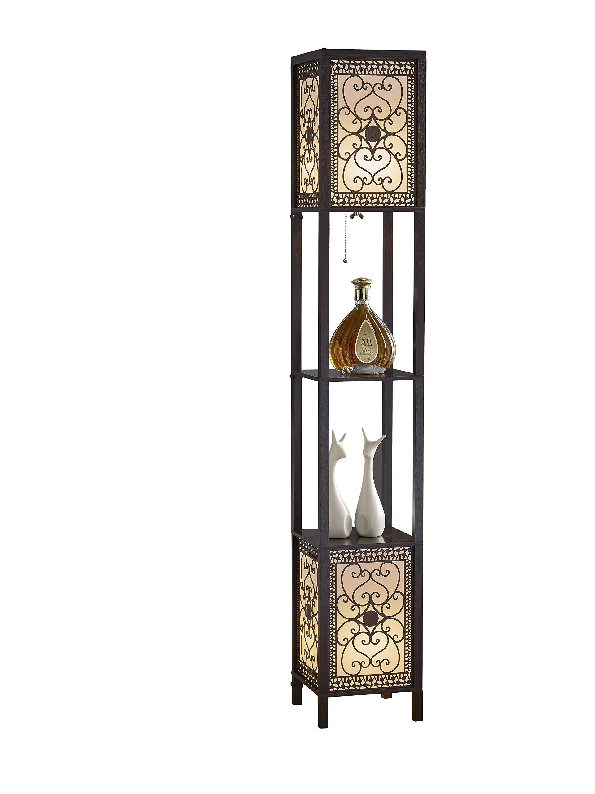 Artiva USA Infinity Heart 2-Light Shelf Floor lamp