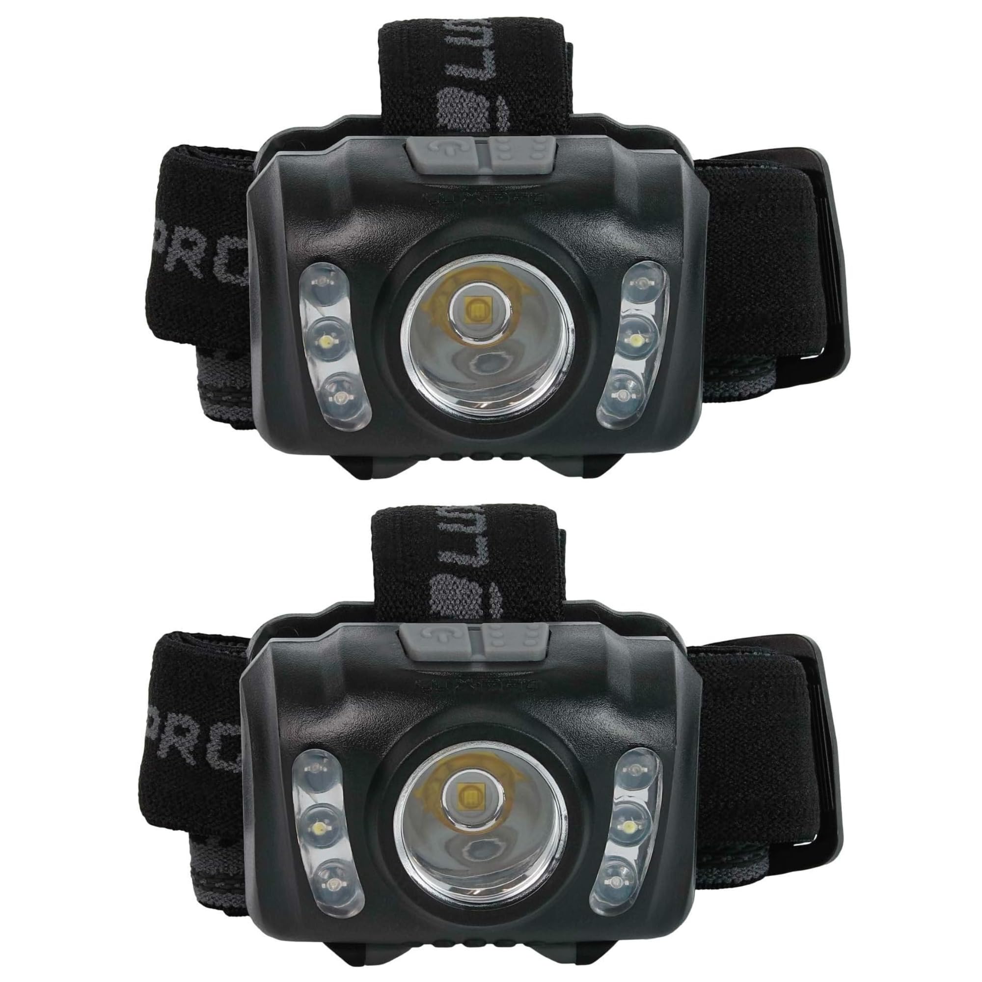 Luxpro Lp345V2 Led Headlamp - Bright 300 Lumen Head Lamp For Outdoors, Camping & Hiking - 6 Light Modes White, Green & Red Light