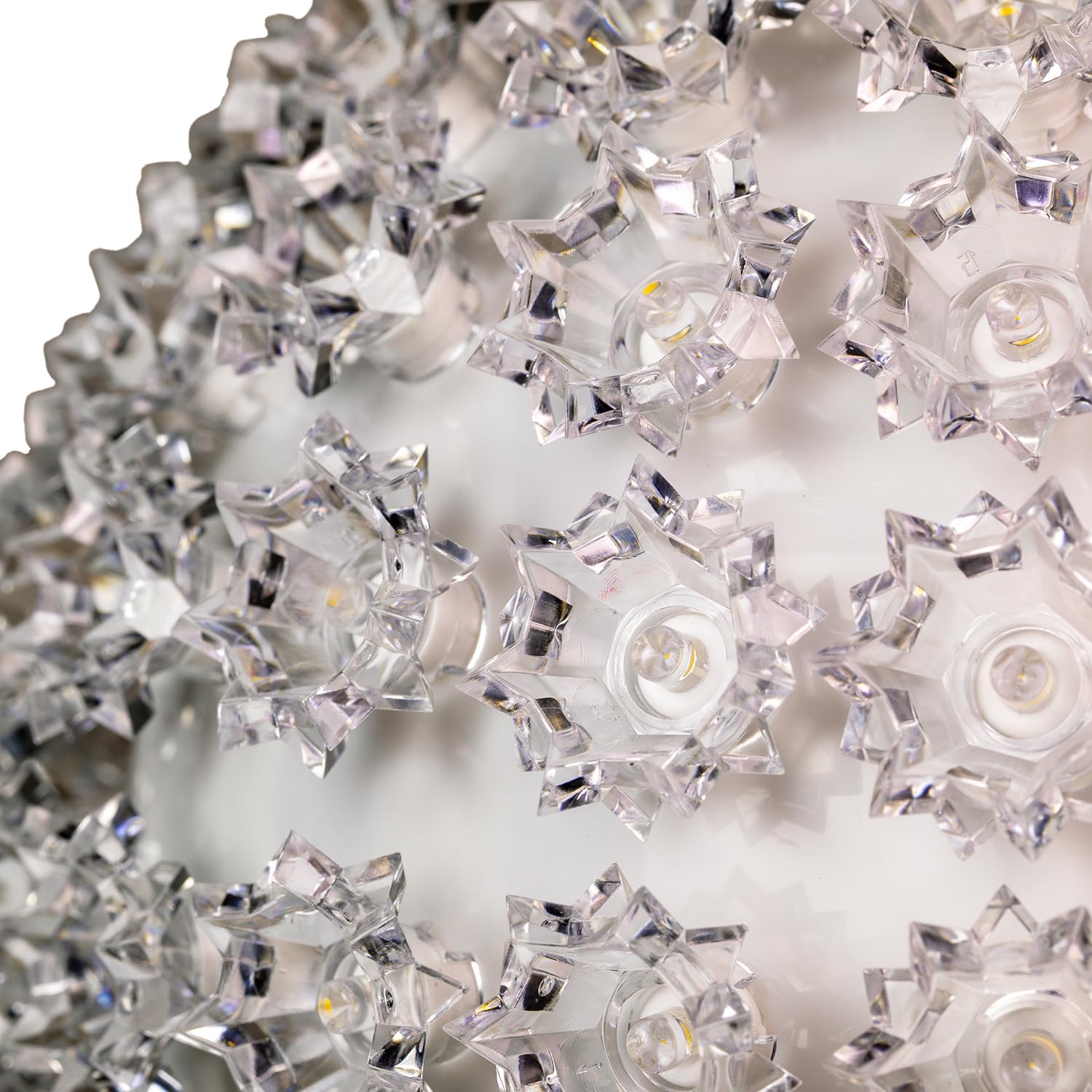 Novelty Lights Outdoor 100 LED Light Sphere, Hanging Tree LED Starlight Sphere 7.5 Diameter and 5mm Wide Angle Brightness, Outdo