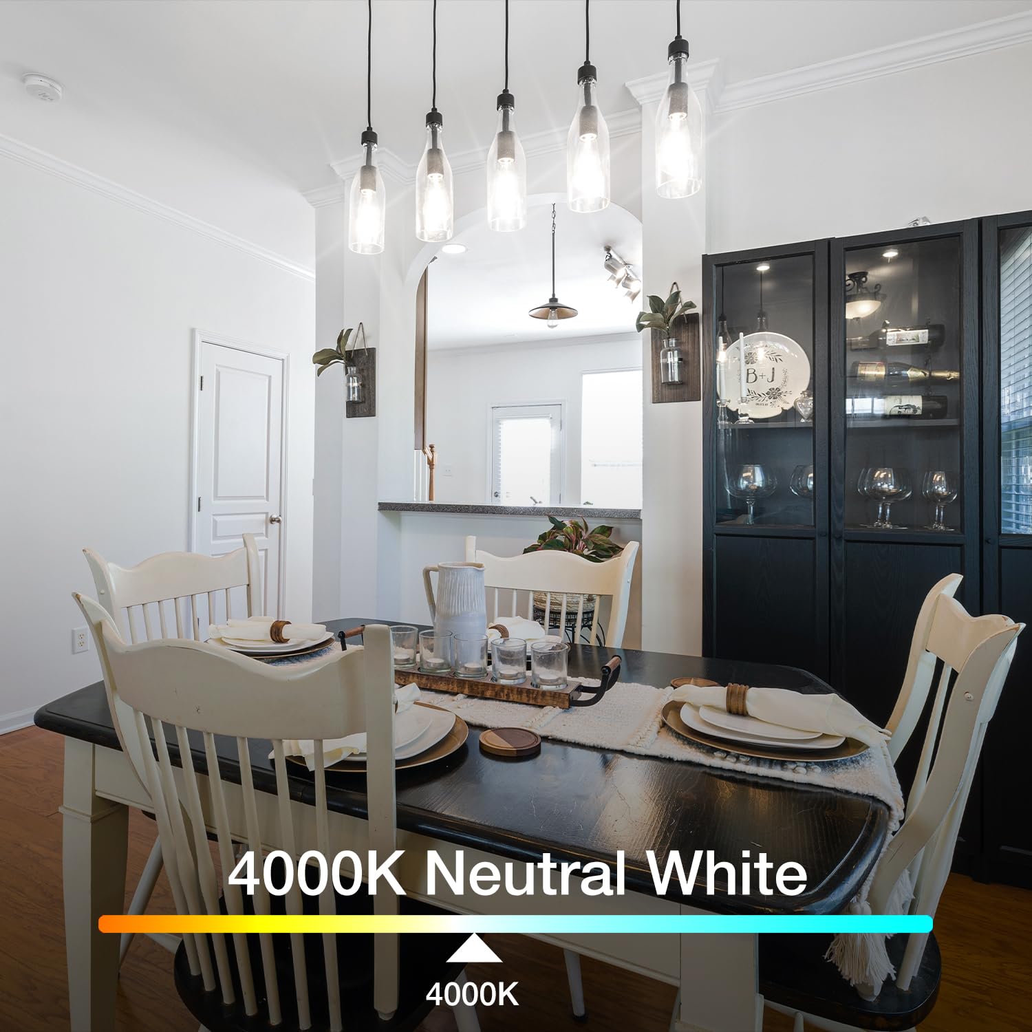 Daybetter 12 Pack Vintage Led Edison Bulbs, E26 Led Bulb 60W Equivalent, Dimmable Led Light Bulbs, High Brightness 800 Lm Neutral White 4000K, St58 Antique Filament Bulbs, Clear Glass Style For Home