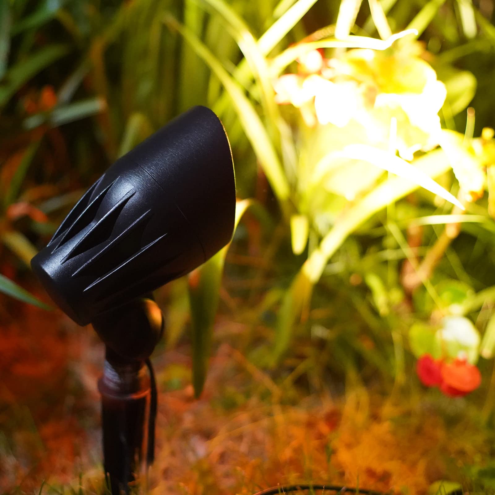 Malibu 50W Cast Metal Flood Light, Black Matte, Model 8301-9601-01, 1PK