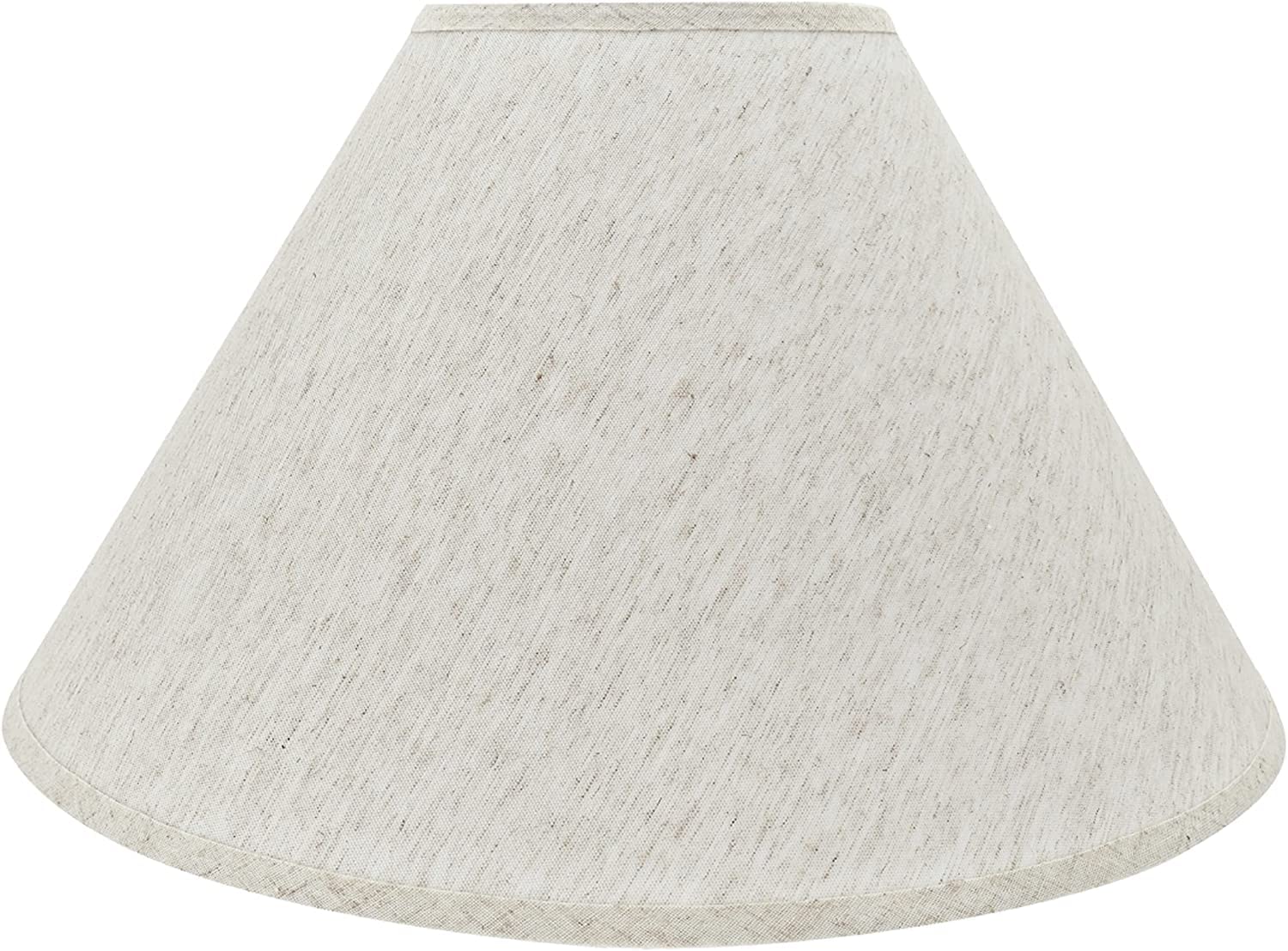 Aspen Creative 32561A, Transitional Hardback Empire Shaped Spider Construction Lamp Shade in Beige, 20&quot; wide (7&quot; x 20&quot; x 12 1/2&quot;)