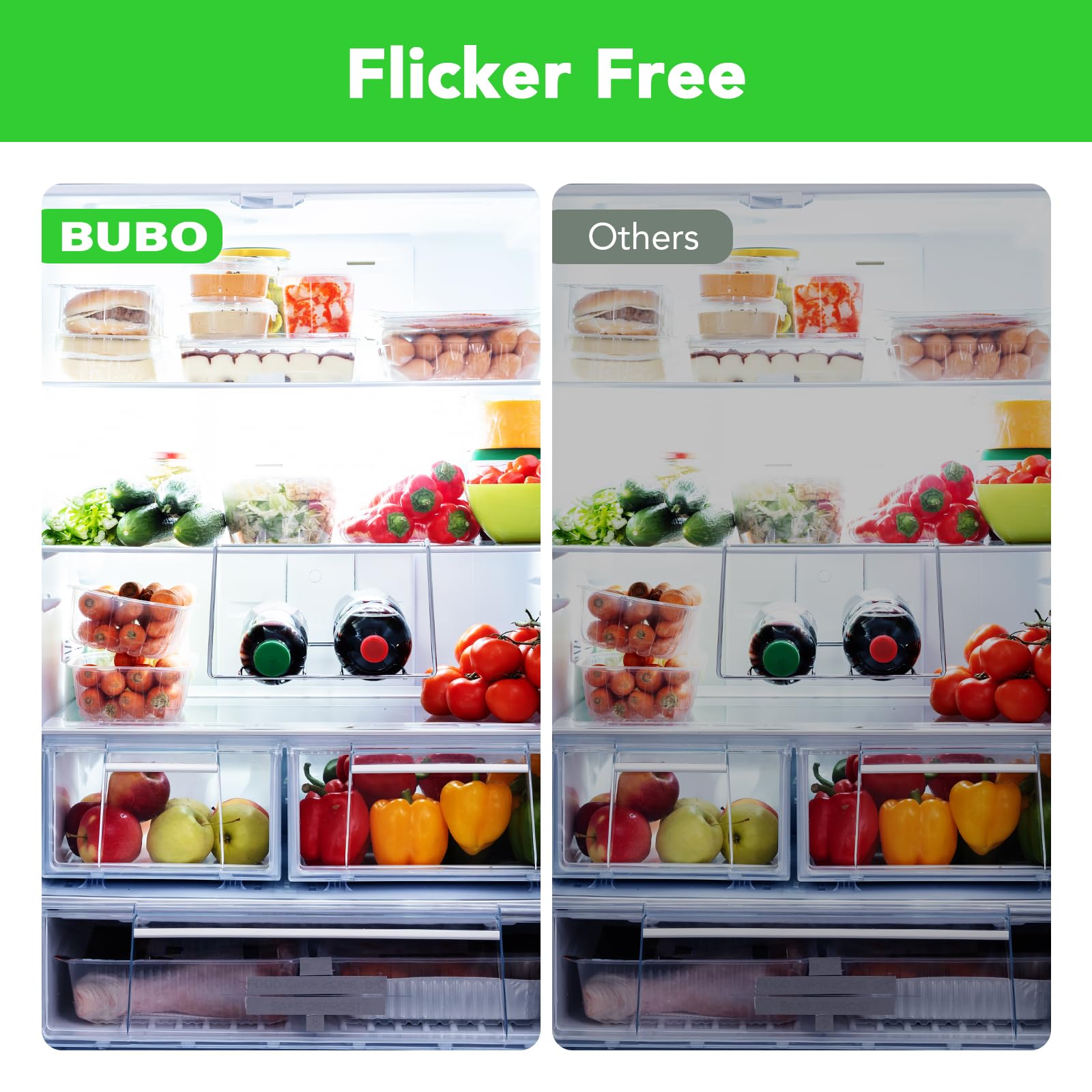 Bubo Led Refrigerator Light Bulb 40 Watt Equivalent, 120V Appliance Bulb, Daylight 5000K Fridge Light Bulb, A15 Light Bulb, Free