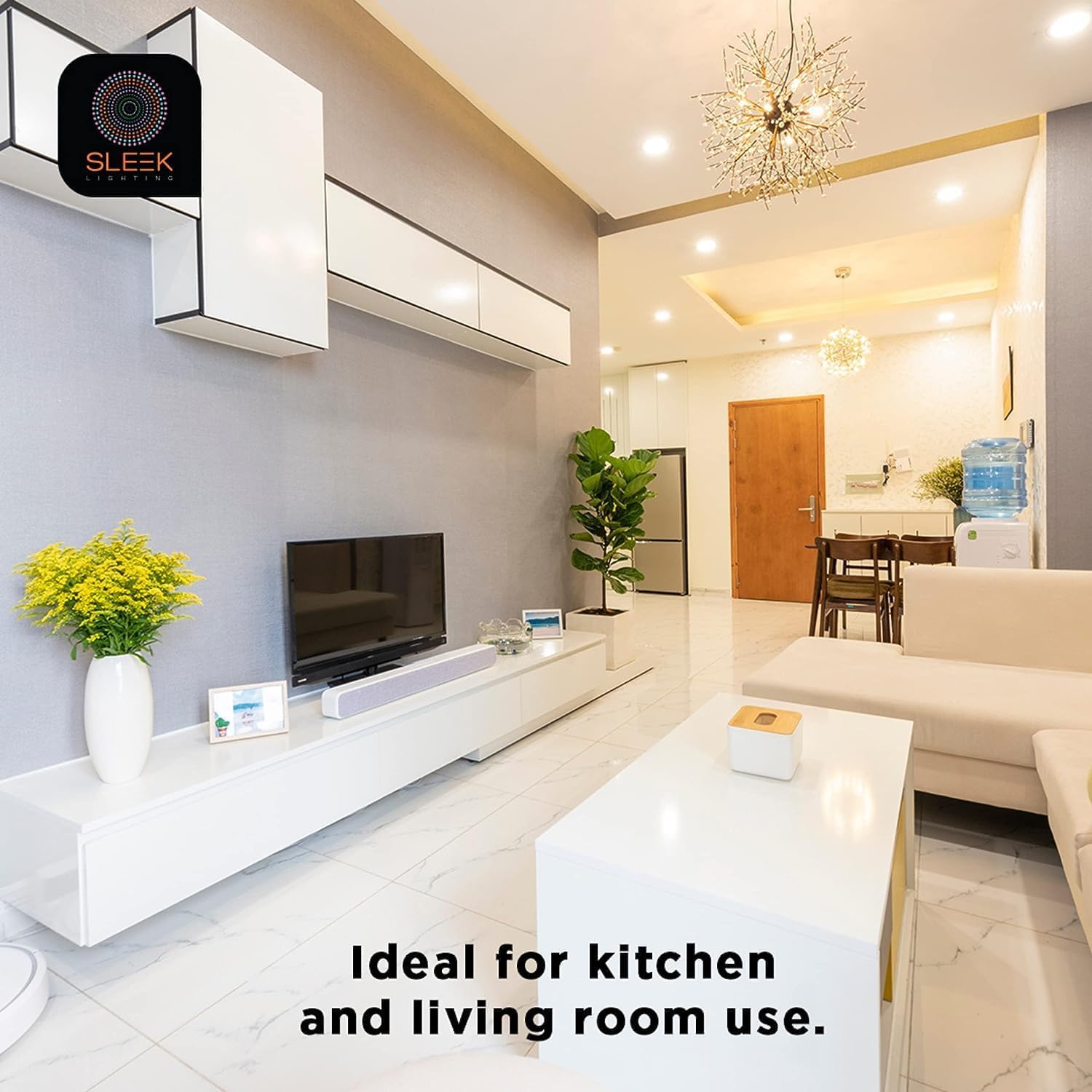 Sleeklighting | 10W-26W Eq Pl Vertical Led Bulb, 2 Pins Diagonal,G24D, 1000Lm, 3 Cct Selectable (3000K/3500K/4000K), 50,000 Hour