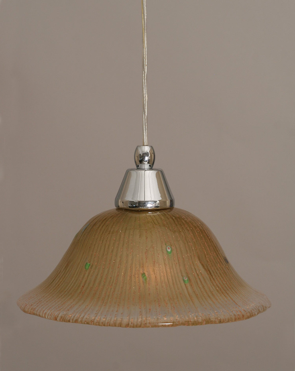 Toltec Lighting 1 Light Mini Pendant In Chrome (22-Ch-730)