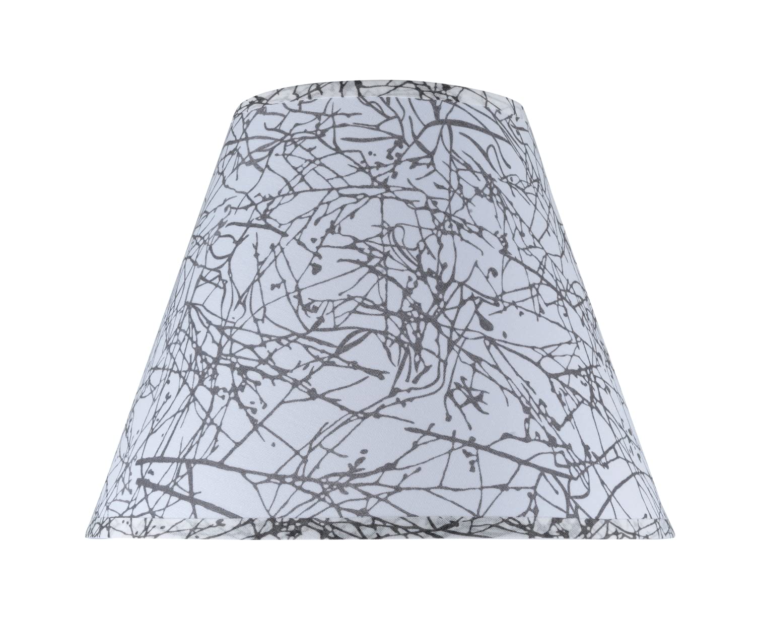 Aspen Creative 32286A Transitional Hardback Empire Shape Spider Construction Lamp Shade In Off-White, 14'' Wide (7'' X 14'' X 11