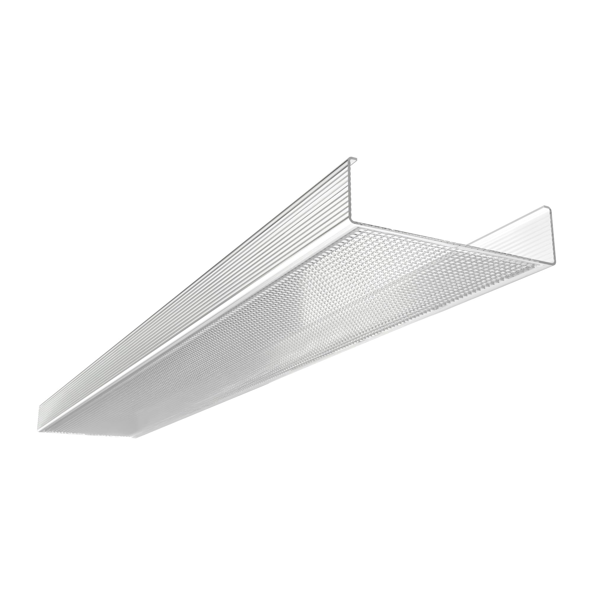 Kastlite Dsb48 2 Bulb Wraparound Ceiling Light Lithonia Lens Replacement, 48'' Prismatic Acrylic Overhead Led/Fluorescent Lamp F