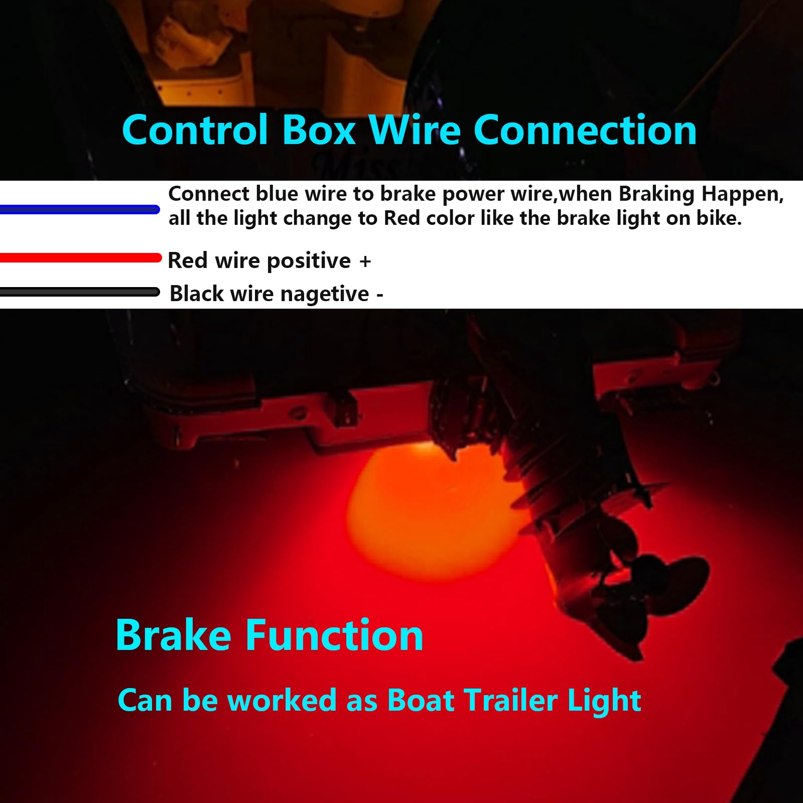 Nbwdy 2Pcs Rgb 1/2" Npt Led Boat Drain Plug Light Underwater Light,Boat Trailer Light,Dc 12V,No Holes To Drill,Rf App Control Marine Boat Led Light For Fishing Swimming Diving