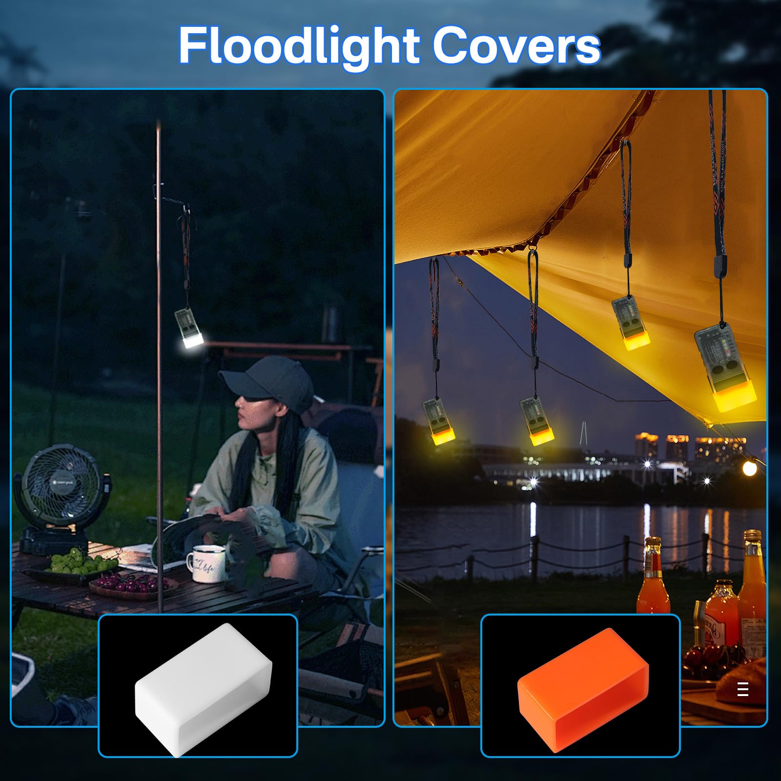 BORUiT V20 EDC Flashlight, 1000LM, USB C Rechargeable, 180° Swivel Head, IP67, Mini Pocket Light, White, Red Light Version