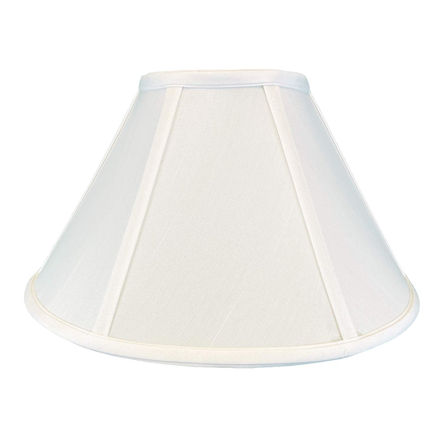 Royal Designs, Inc. Empire Lamp Shade, Fabric, 6 x 16 x 10, White, Model BS-706-16WH