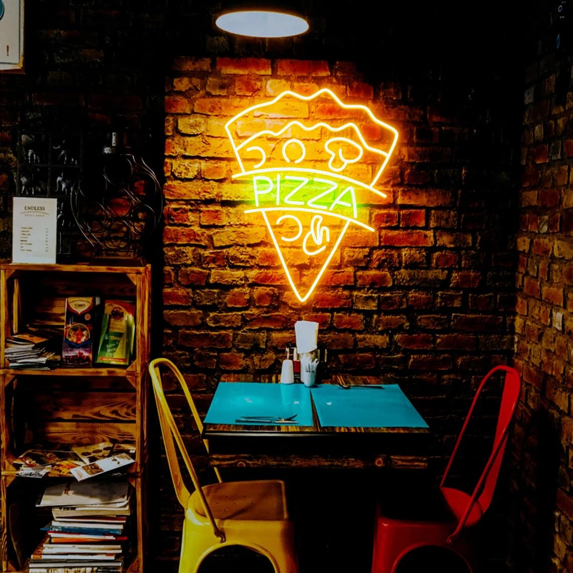 Wakklia Custom Neon Sign - Business Logo LED Light, 15inx80in, Silicone, Personalized Wall Decor for Hair Salon and Beauty Shop