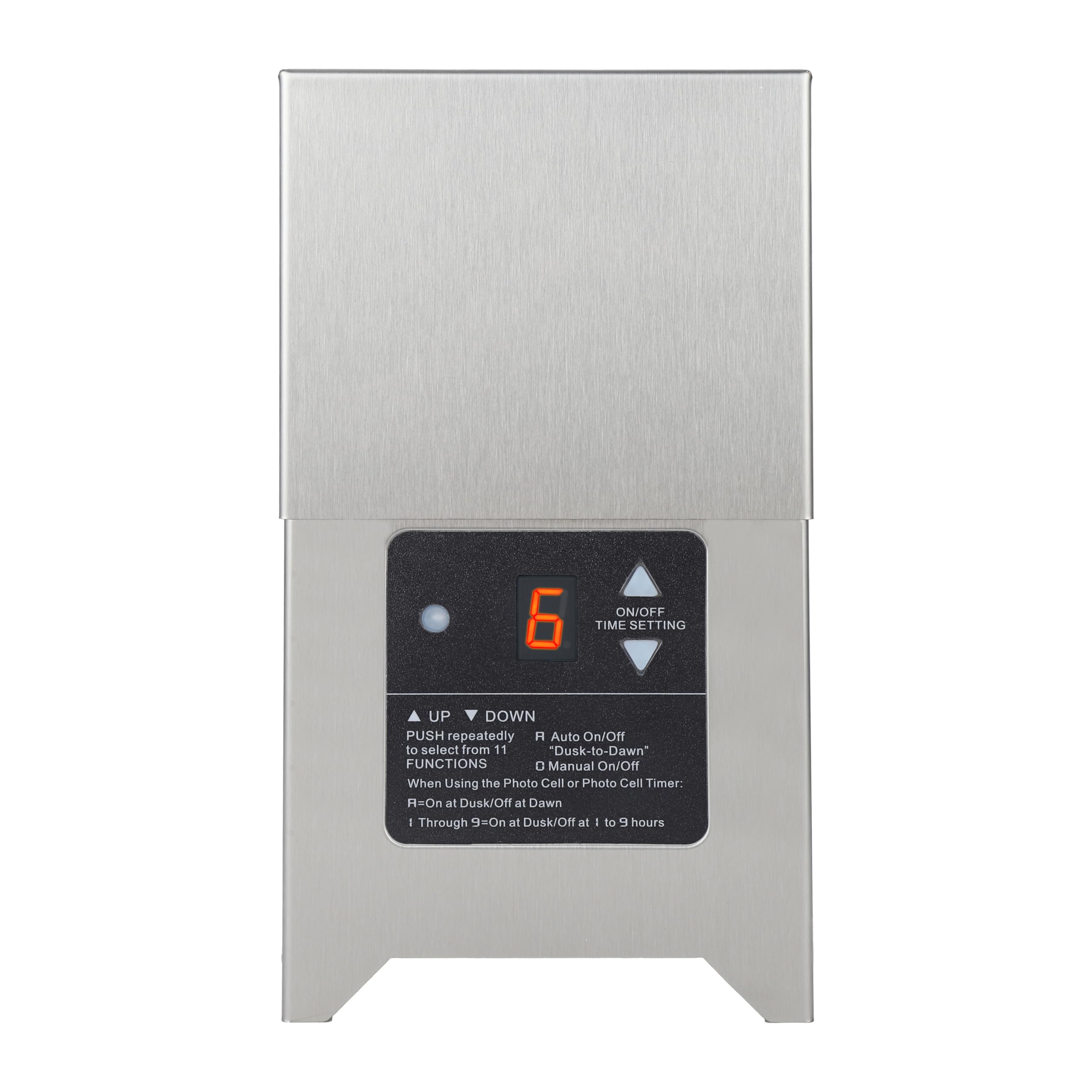 Brilliantool 300 Watt Low Voltage Landscape Transformer, 120V To 12V/15V Ac Multi-Tap Transformer,Weatherproof Stainless Steel E