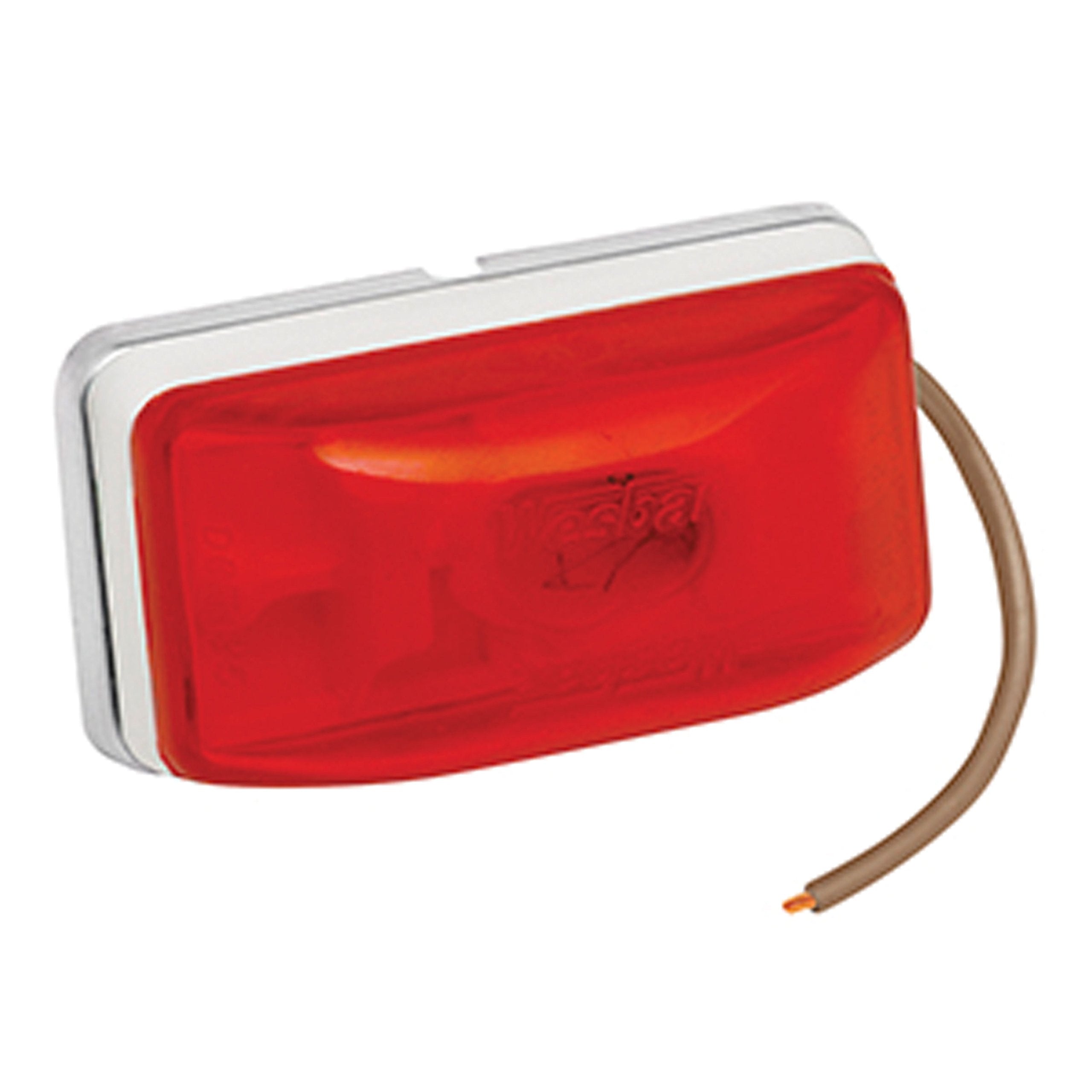 Wesbar 203234 Waterproof Clearance Light, Red