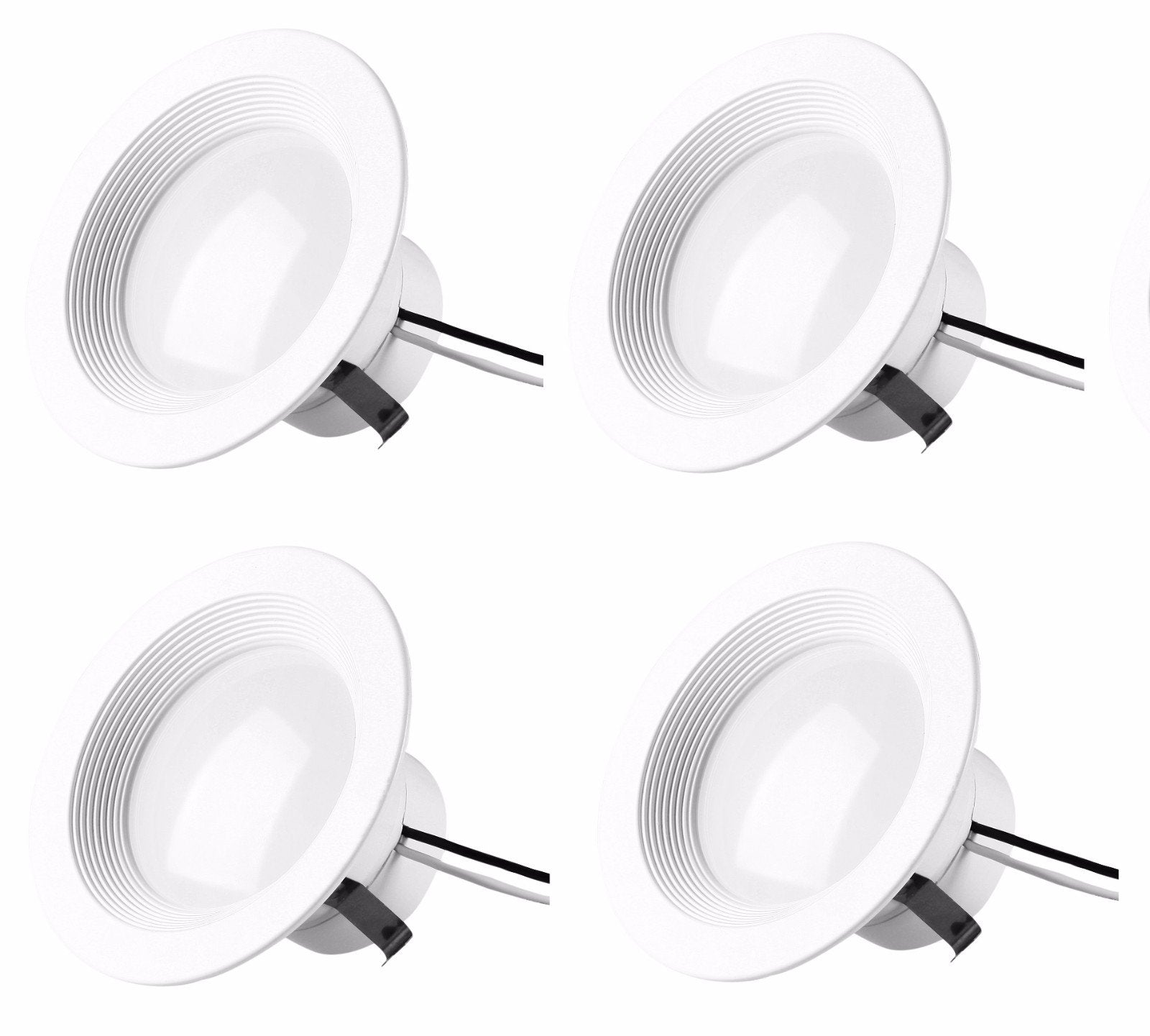 Elitco Lighting 12W Led Retrofit Light Bulbs 4-Pack, 3000K, Dimmable, 65W
