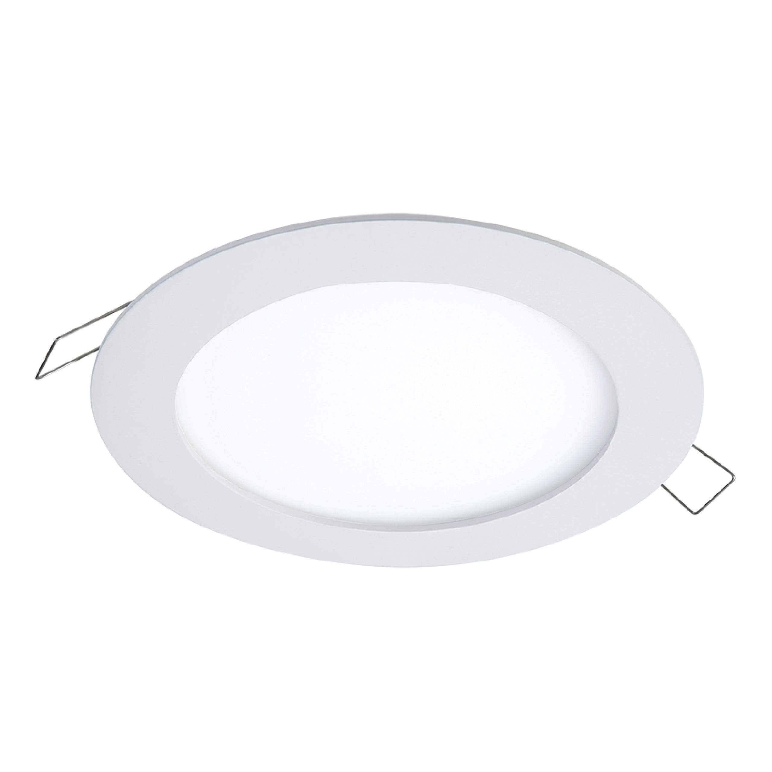 HALO SMD6-DM Remodel Round Canless Recessed Integrated LED Kit, 5000K, White, 6 in.