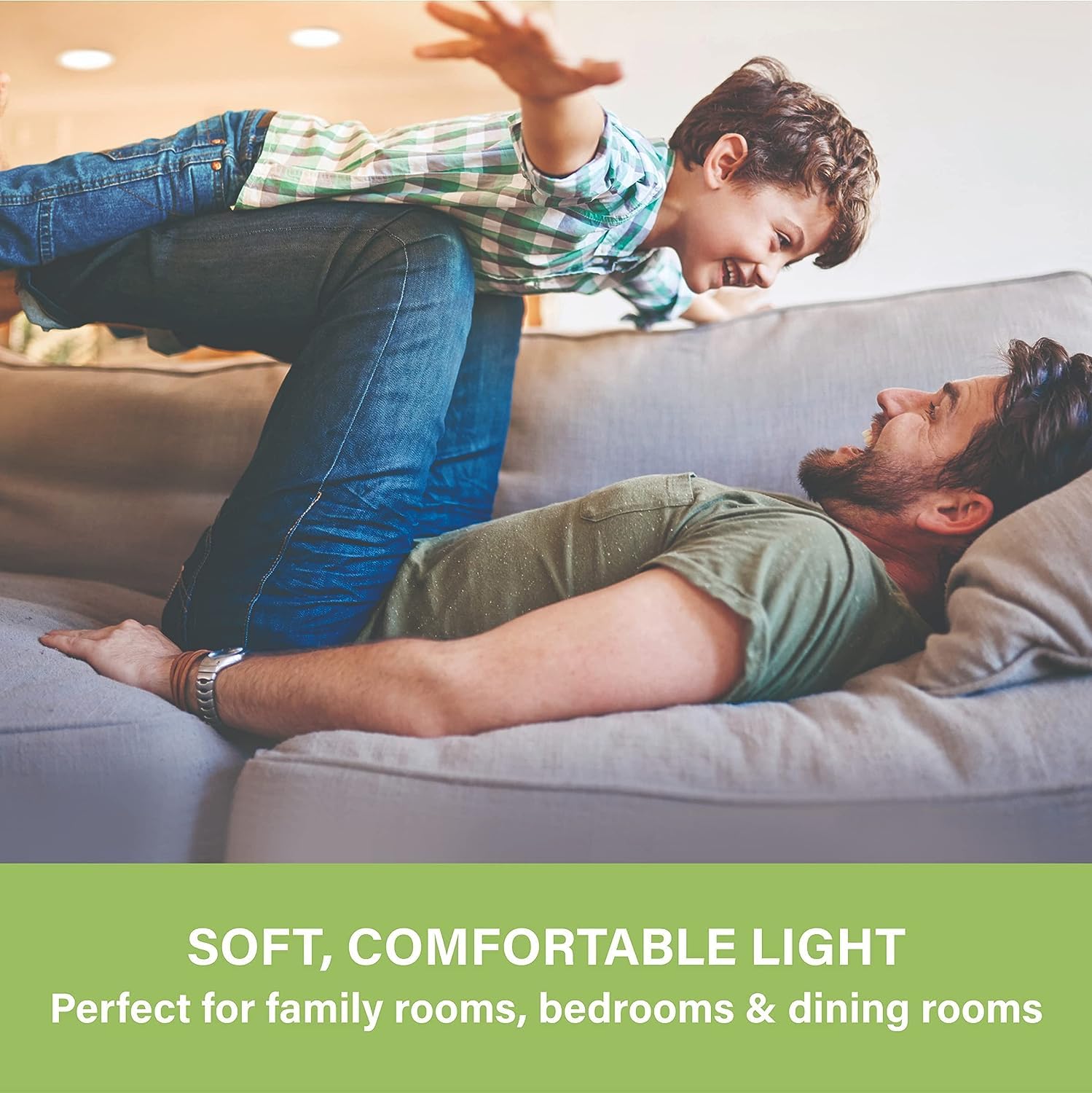 Sigalux Dimmable Led Flood Lights, Br30 Bulbs, 650Lm 2700K Soft White, E26 Base, Ul Listed, Pack Of 6