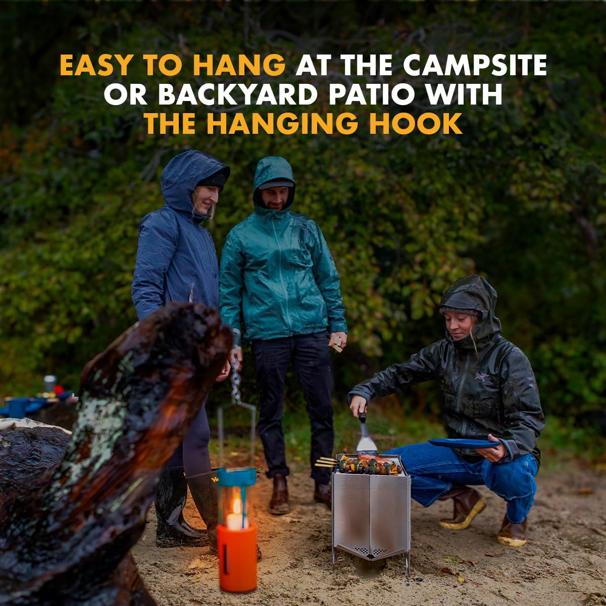 UCO Original Candle Lantern Value Pack with 3 Candles and Storage Bag, Original Size, Powder Coated, Terra Firma