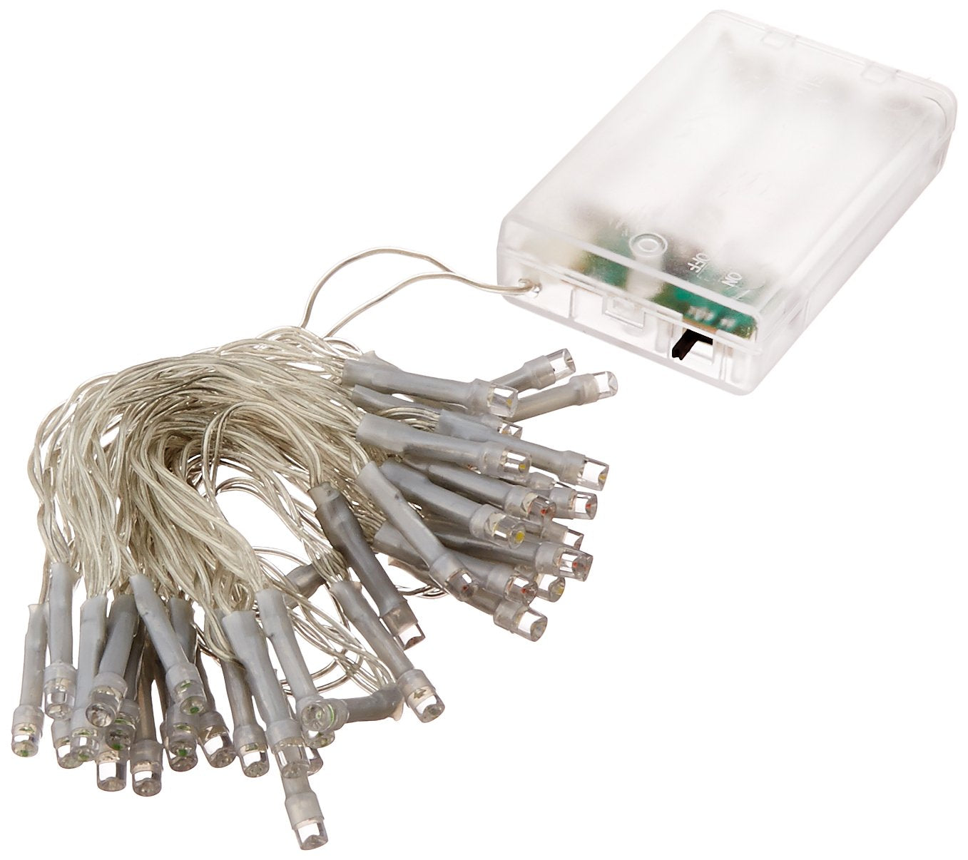Perfect Holiday 40-LED String Light, 4M, Battery Operated, Multicolor, Model 600008