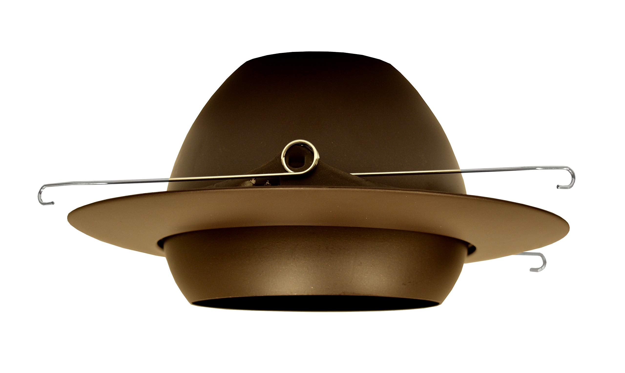 NICOR Lighting 6 inch Oil-Rubbed Bronze Recessed Eyeball Trim Designed for 6 inch Housings (17506OB)