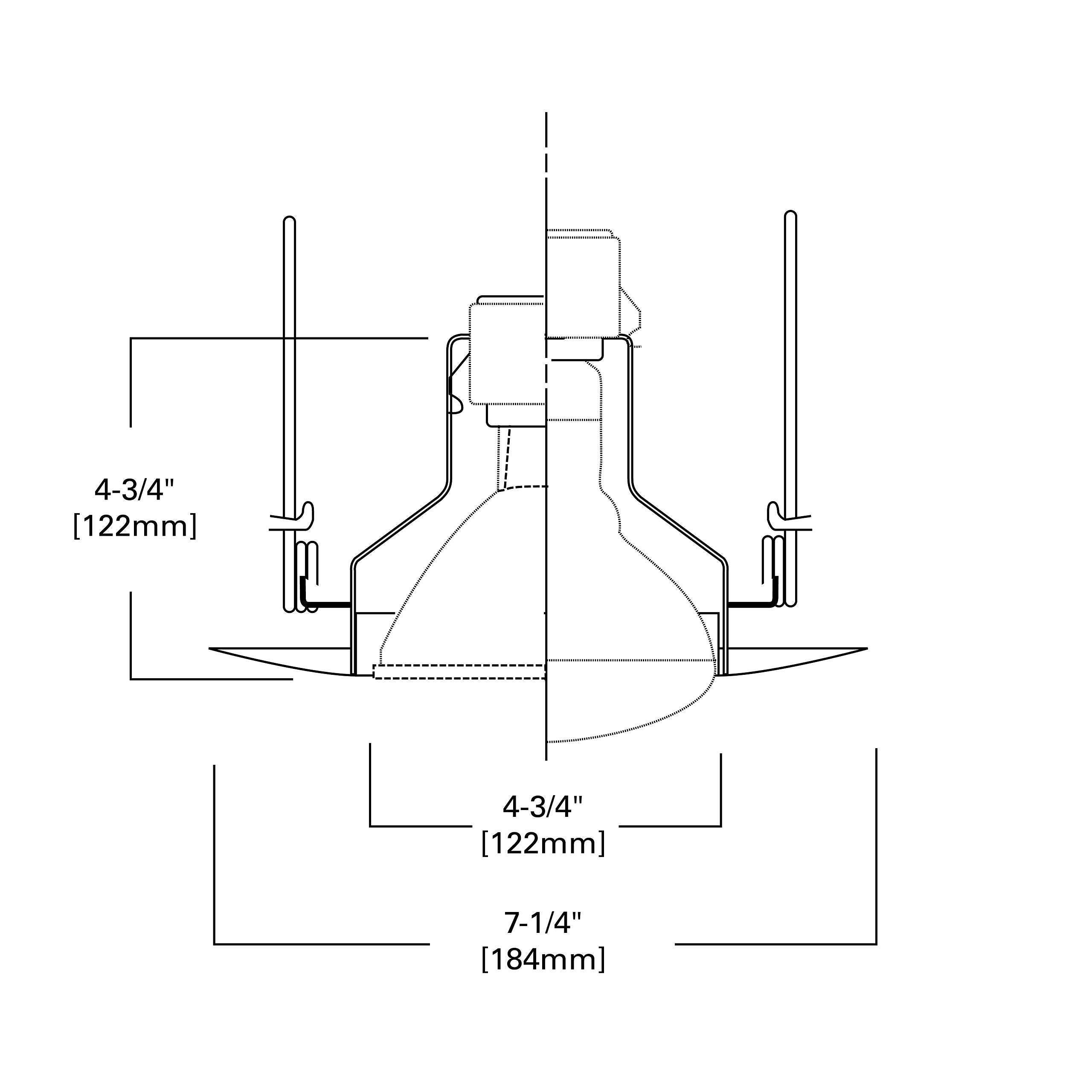 HALO 301P Recessed Ceiling Light Open Splay Trim, White, 6 in.